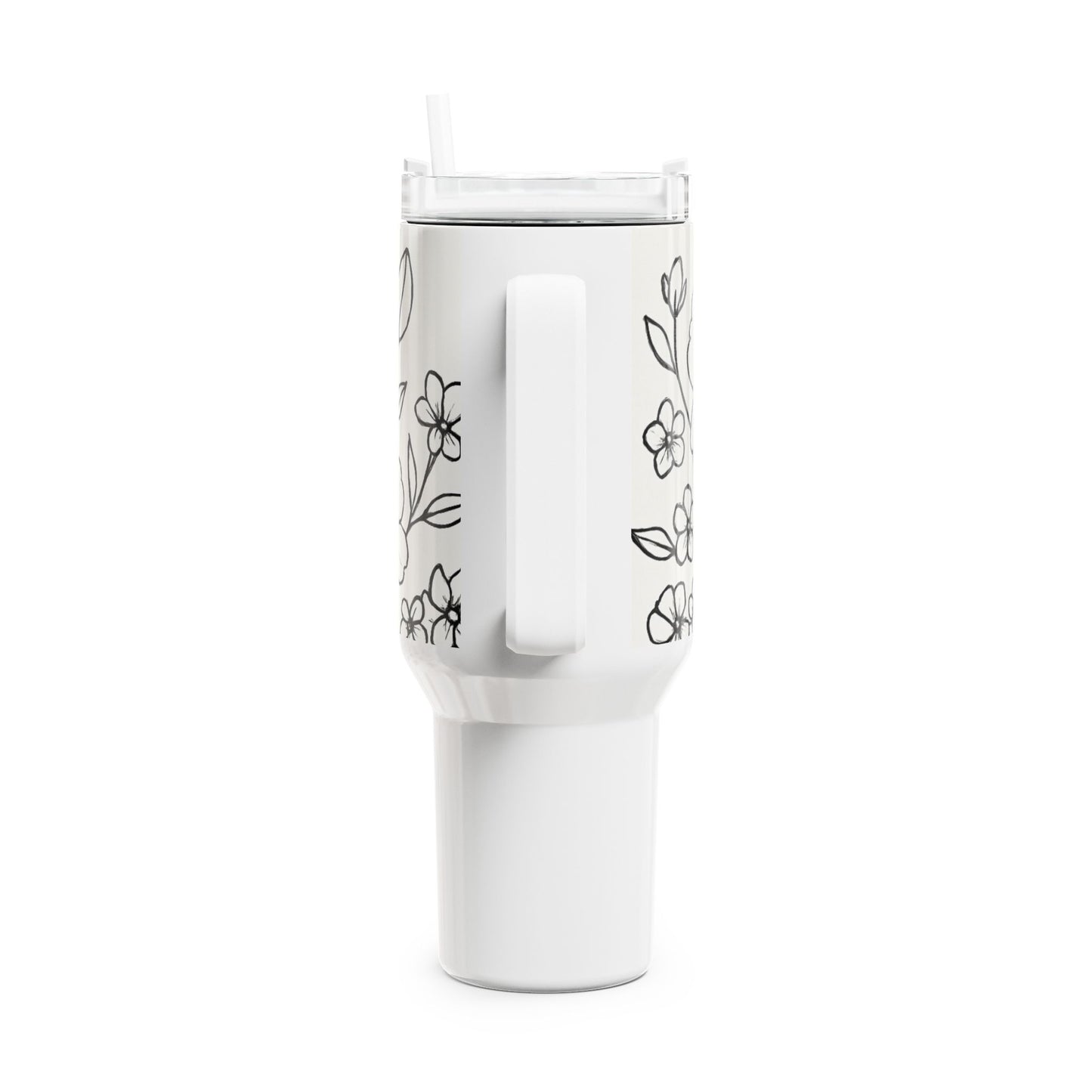 Flower Travel Tumbler, 40oz