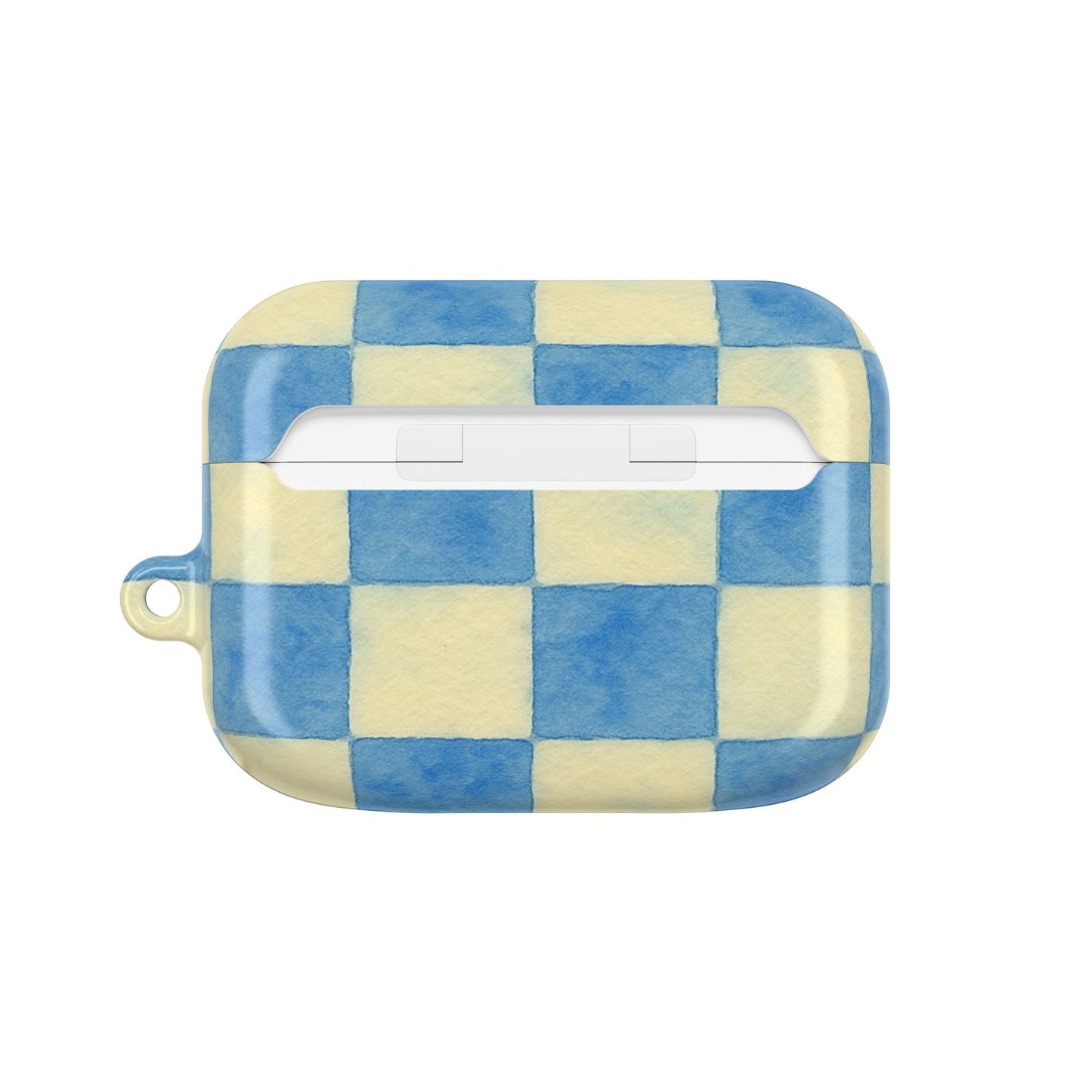 Blue Checkered AirPod Case