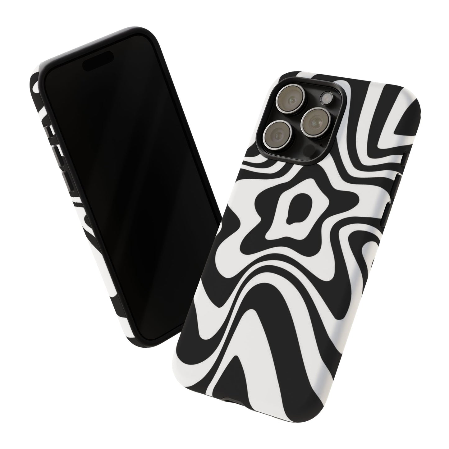 Black Swirl Phone Case