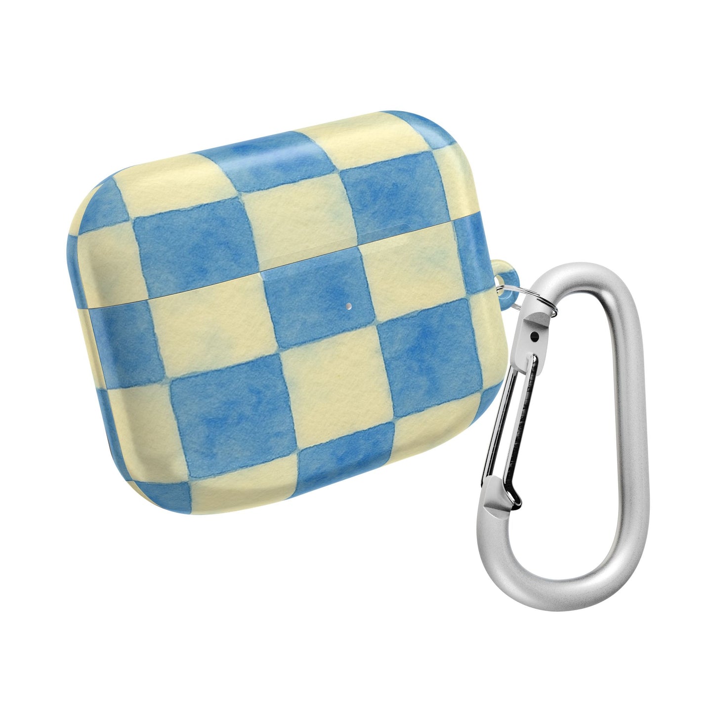 Blue Checkered AirPod Case