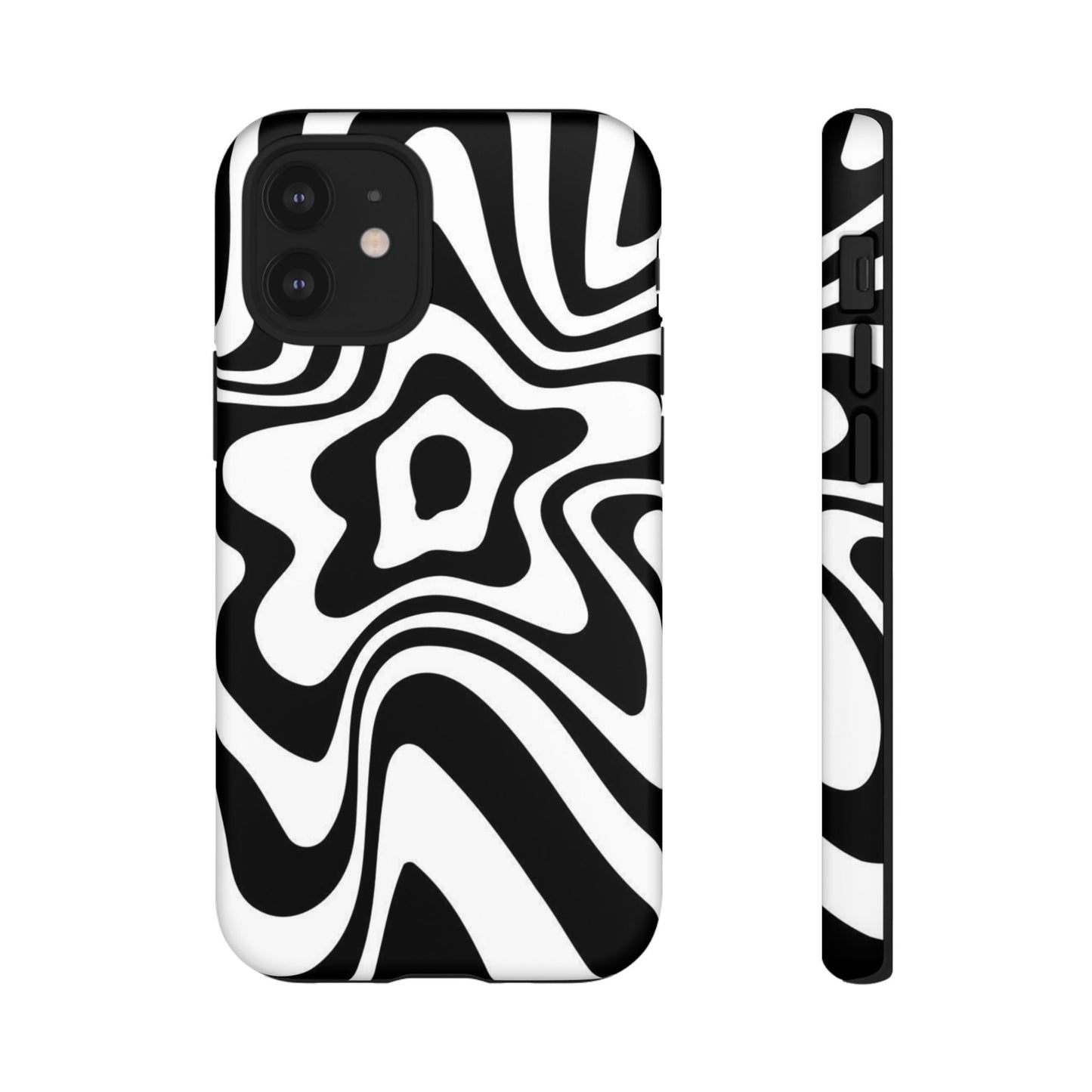 Black Swirl Phone Case