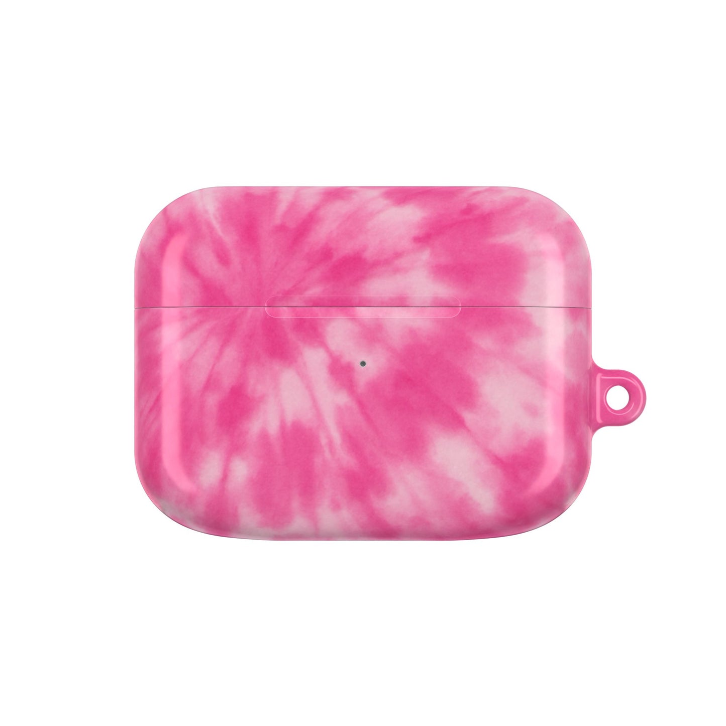 Pink Tie-Dye AirPod Case