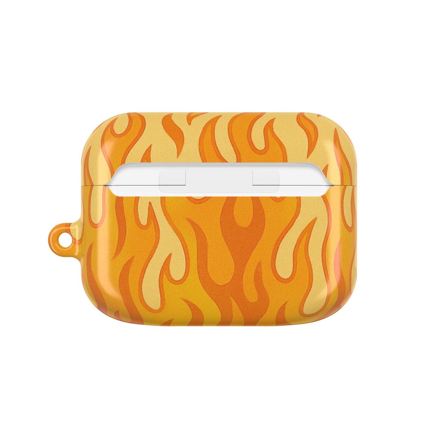 Orange Flame AirPod Case