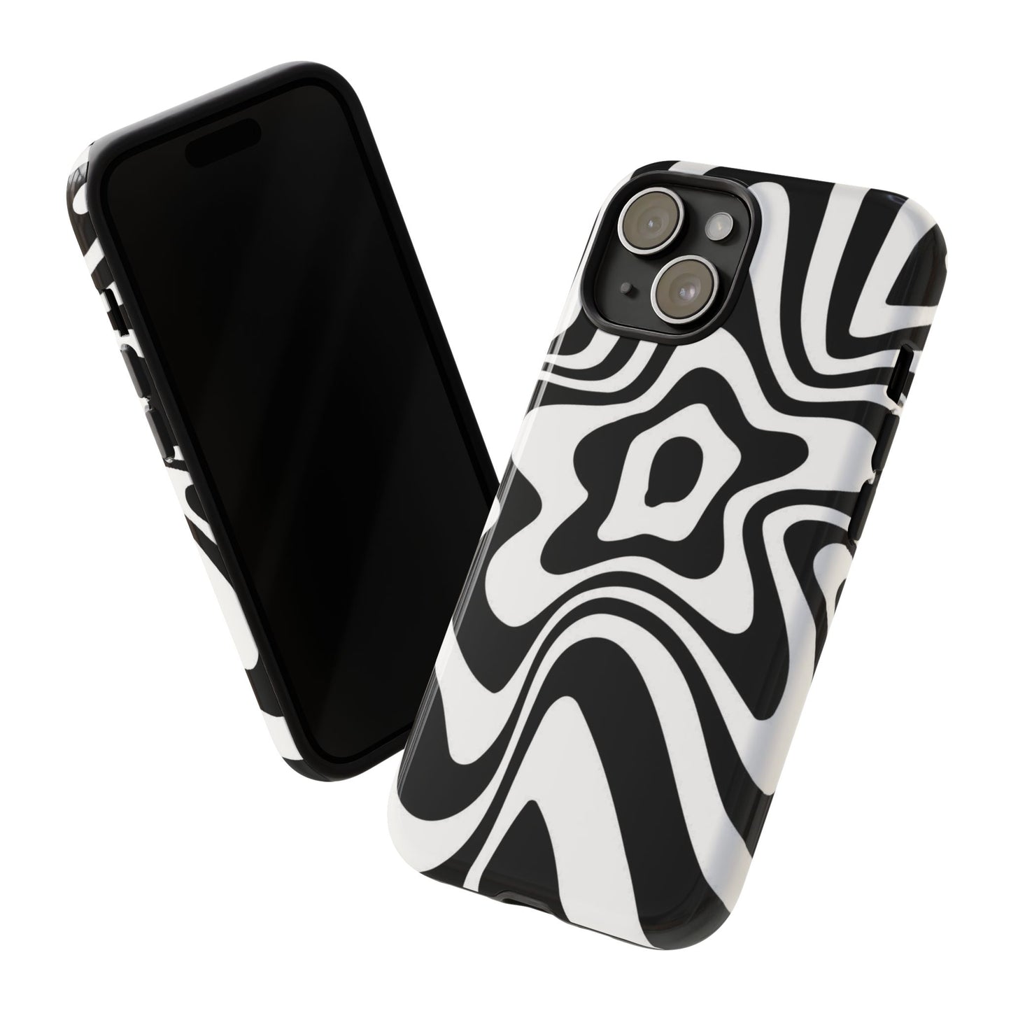 Black Swirl Phone Case