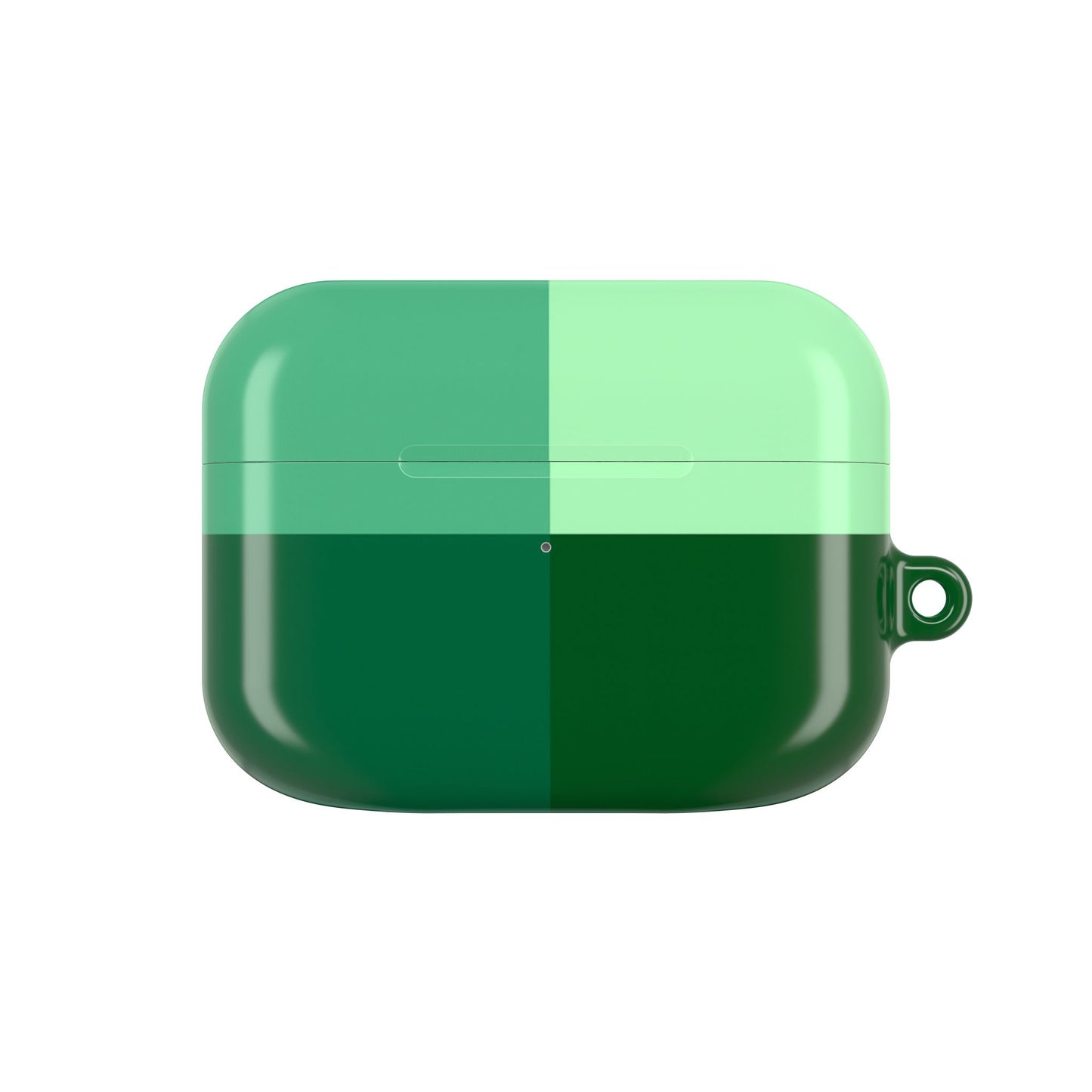 Green Colorblock AirPod Case