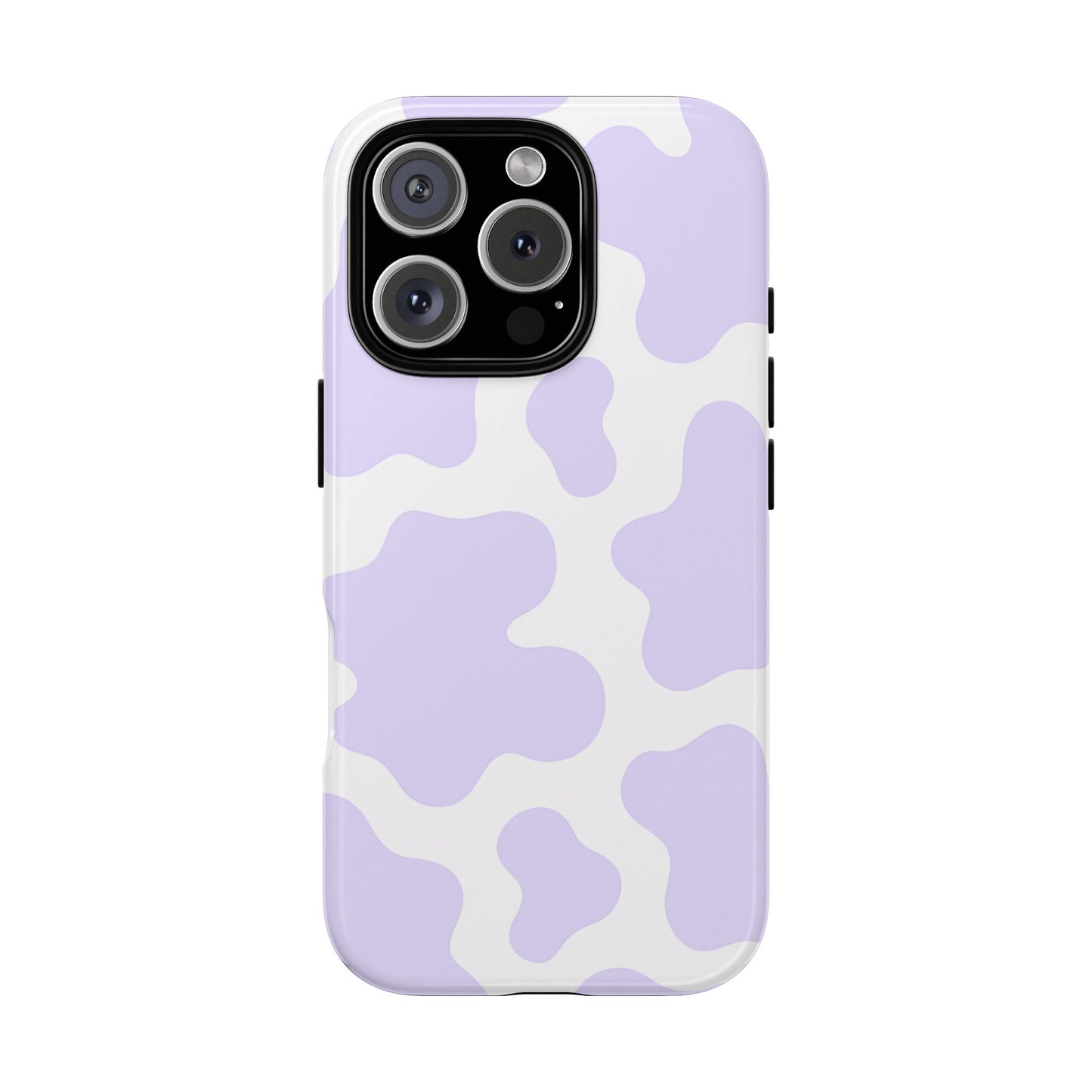 Purple Cow Print Phone Case