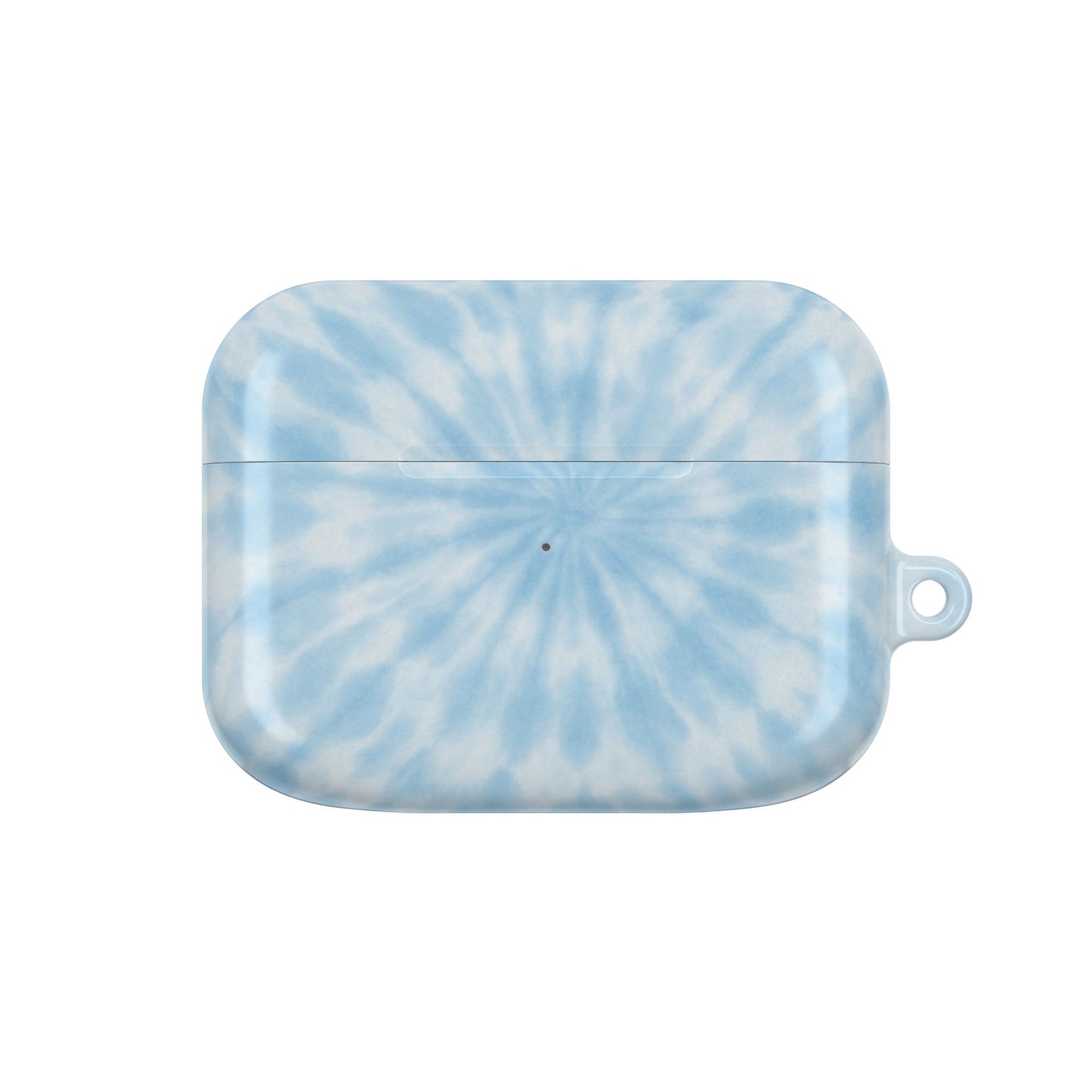 Light Blue Tie-Dye AirPod Case