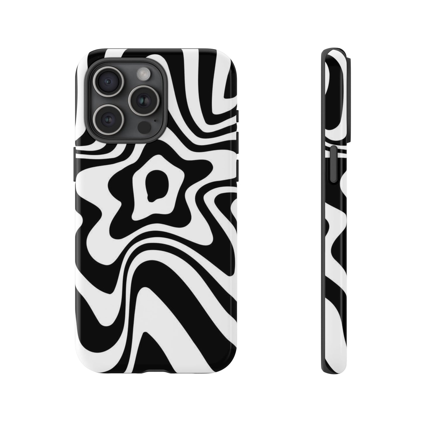Black Swirl Phone Case
