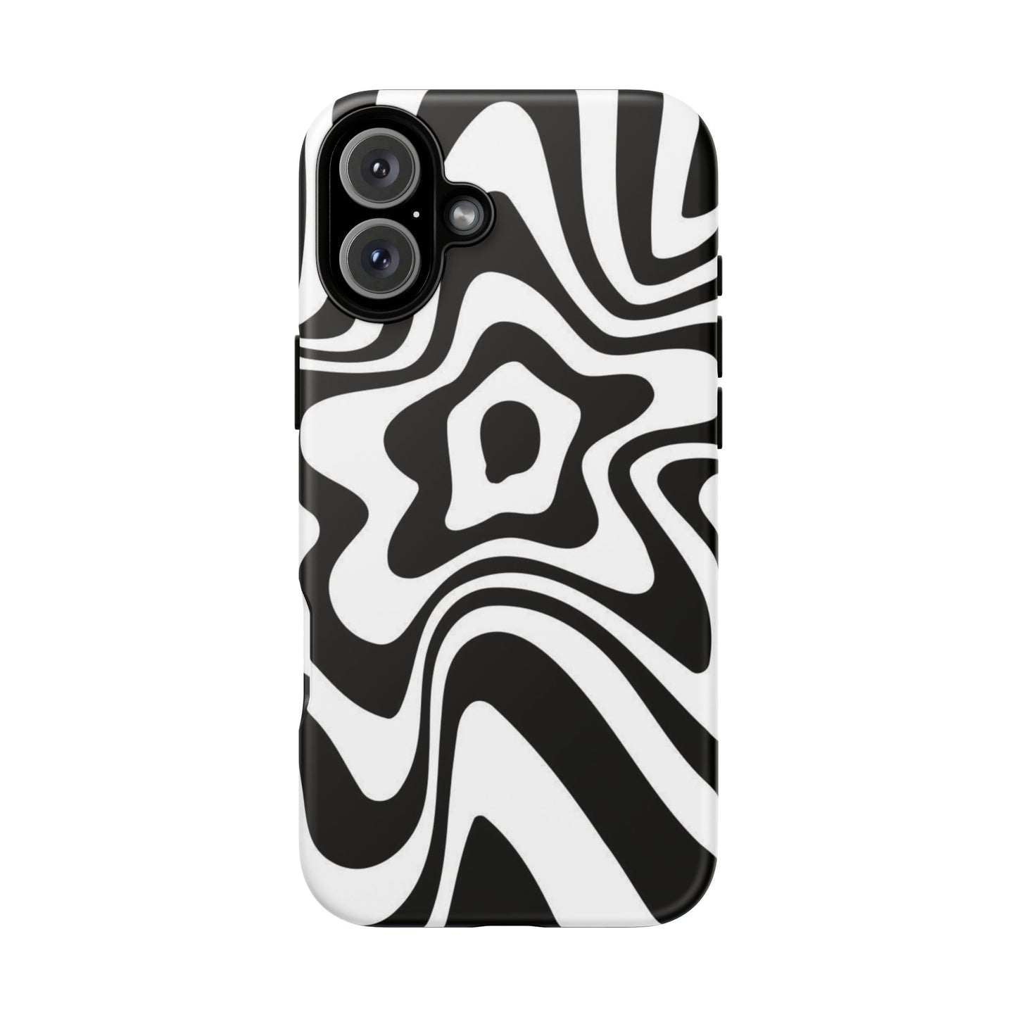 Black Swirl Phone Case