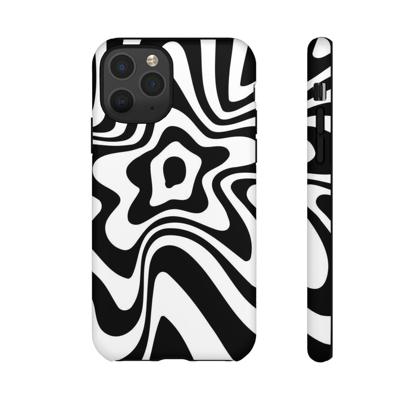 Black Swirl Phone Case