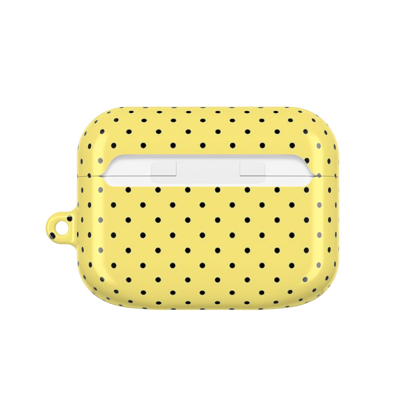 Yellow Polka Dot AirPod Case