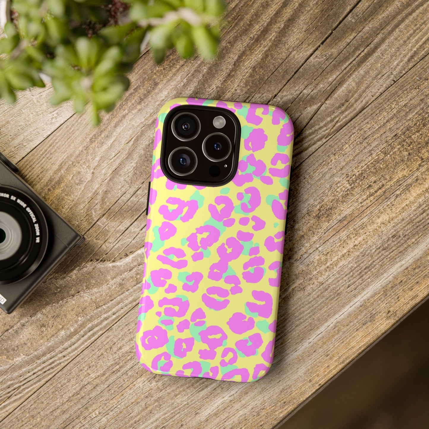 Colorful Leopard Phone Case