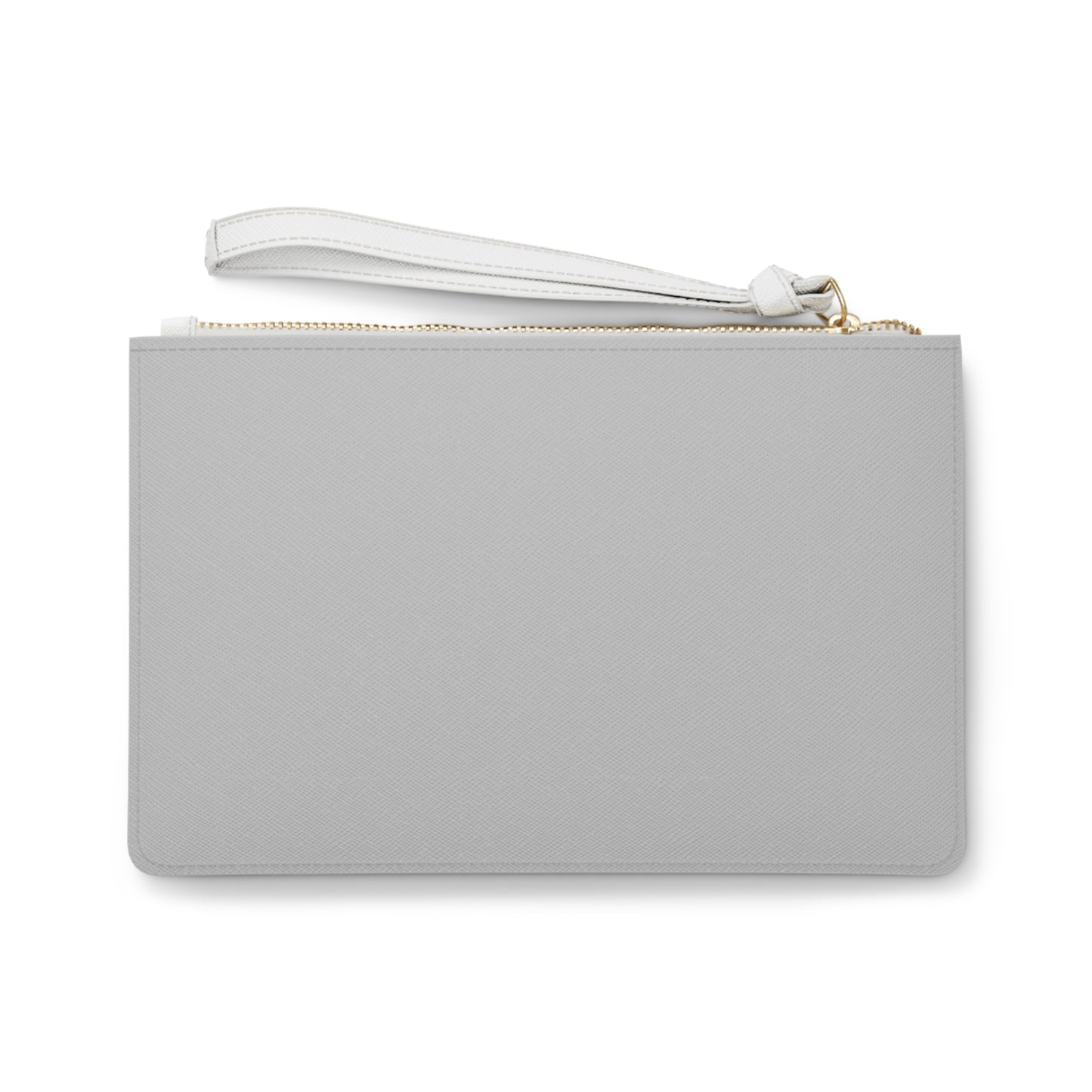 Light Gray Clutch- Personalizable