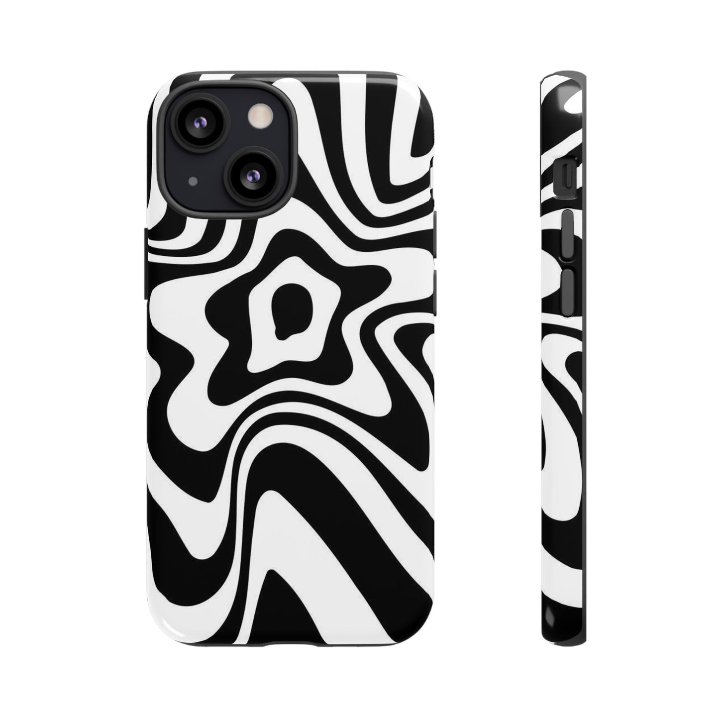 Black Swirl Phone Case