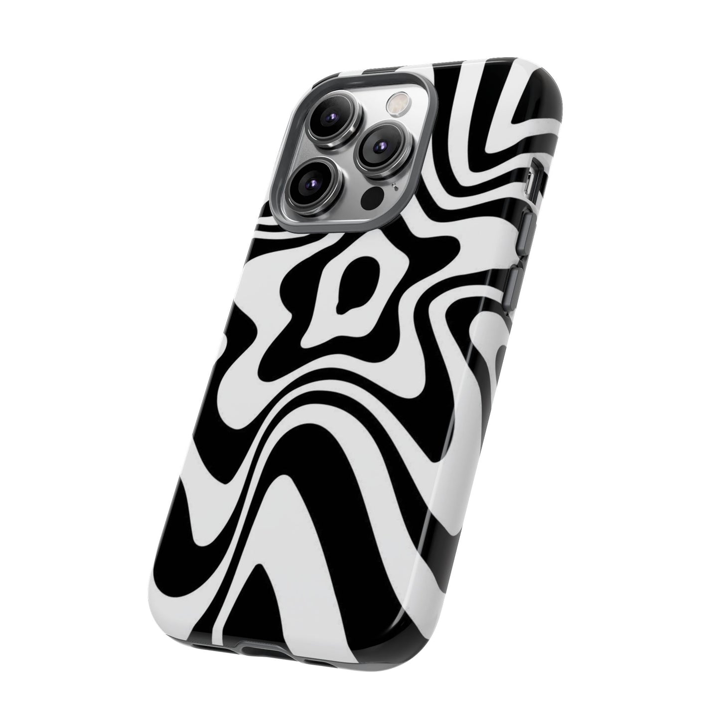 Black Swirl Phone Case