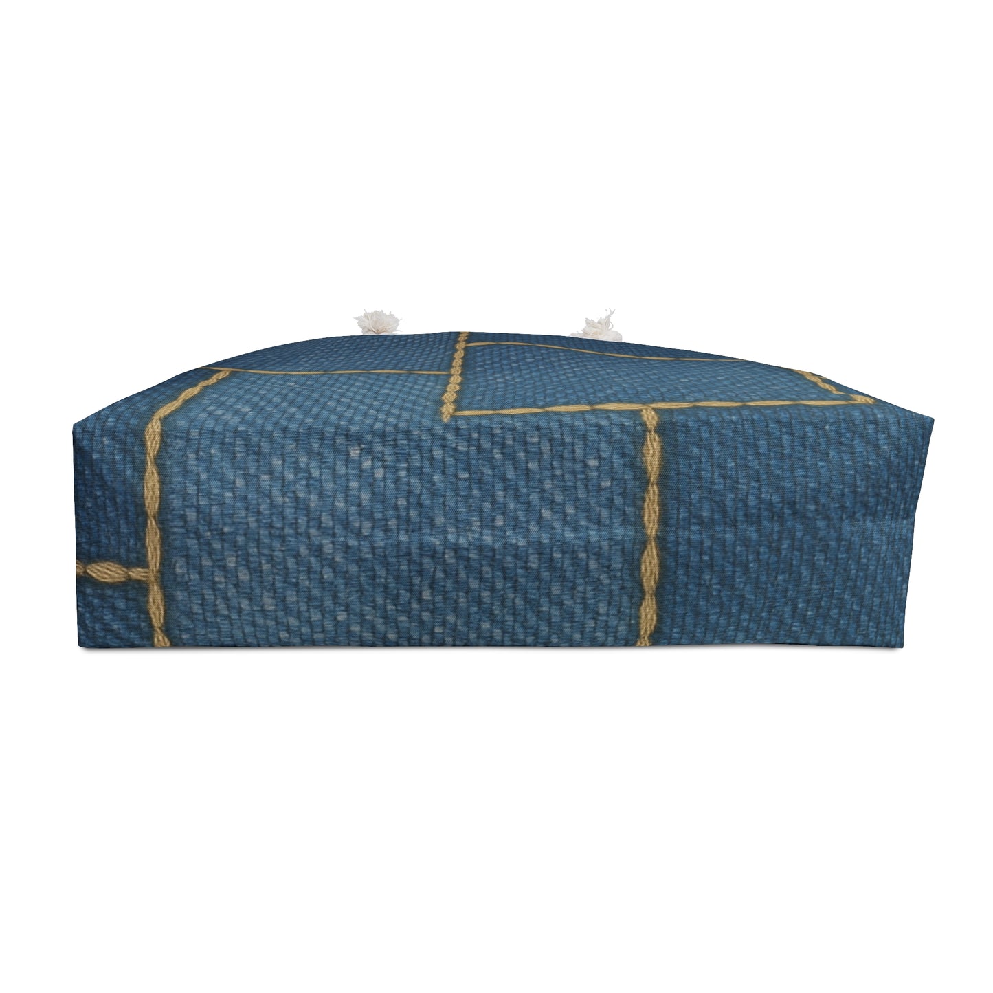 Denim Patchwork Weekender Bag
