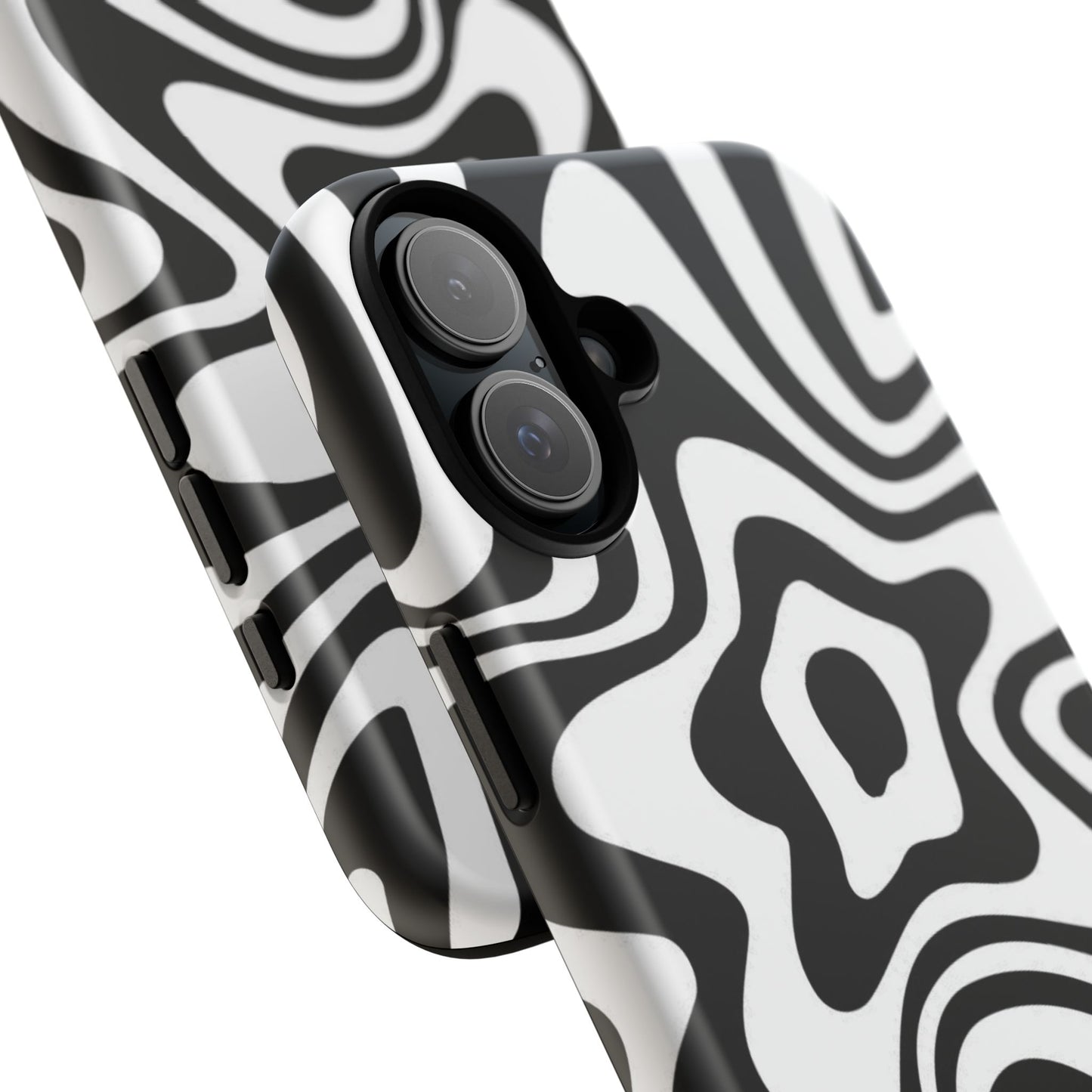 Black Swirl Phone Case
