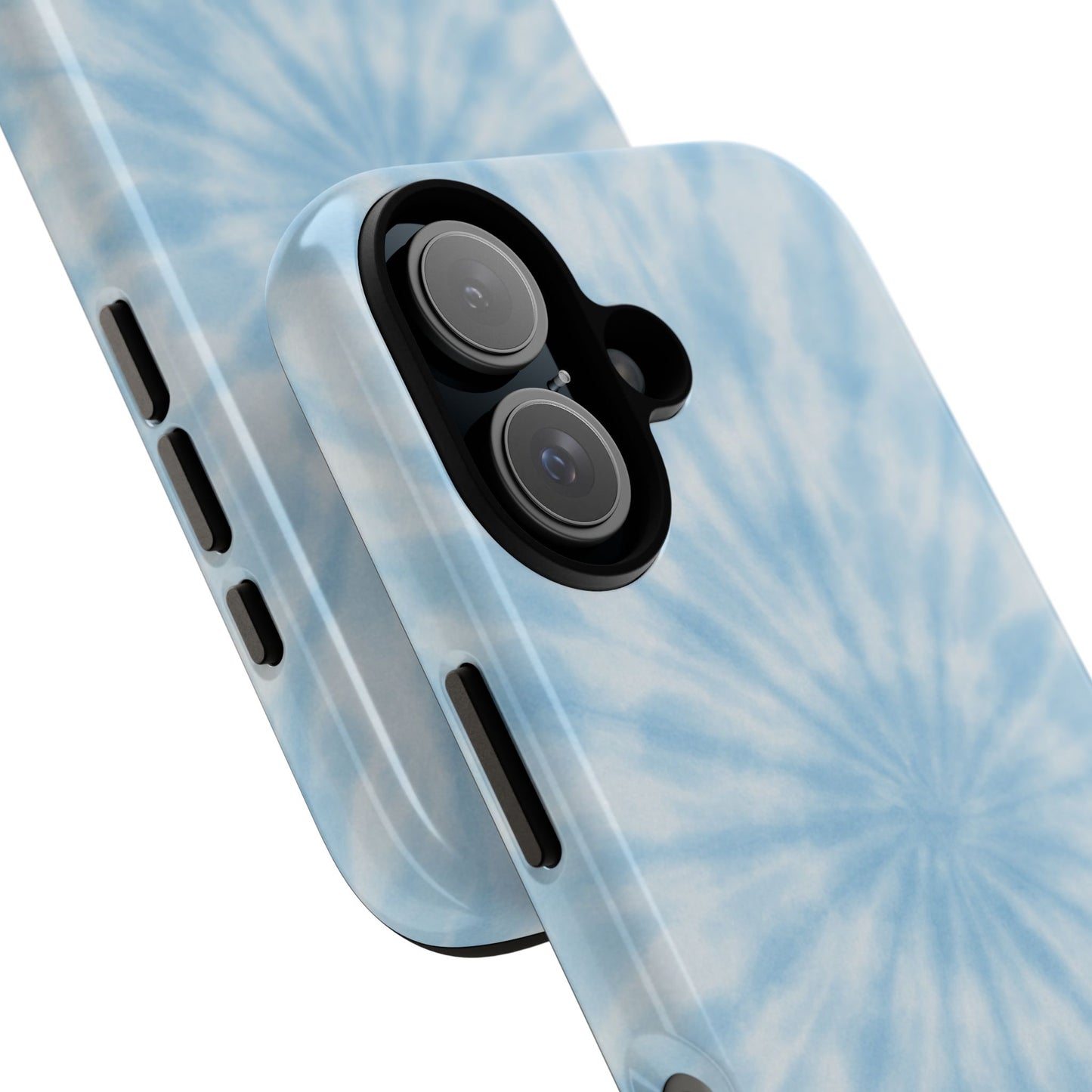 Light Blue Tie-Dye Phone Case