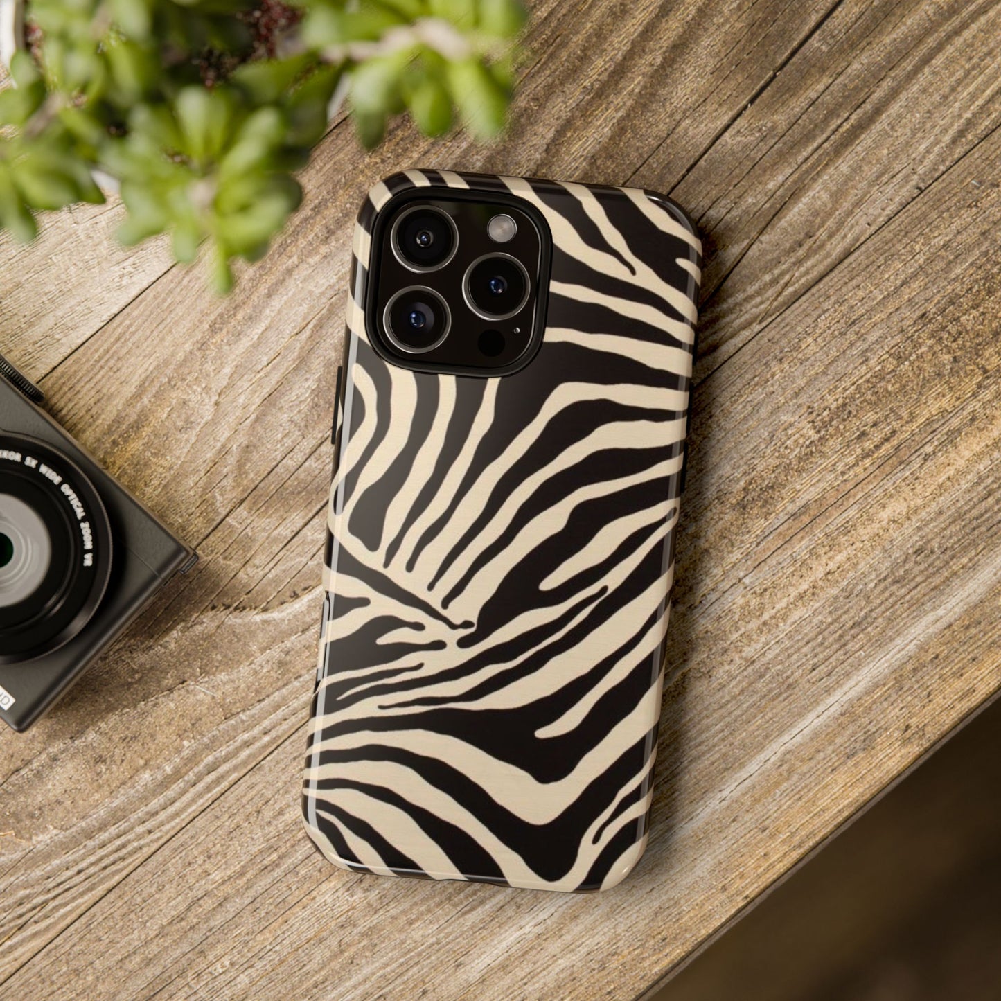 Zebra Print Phone Case