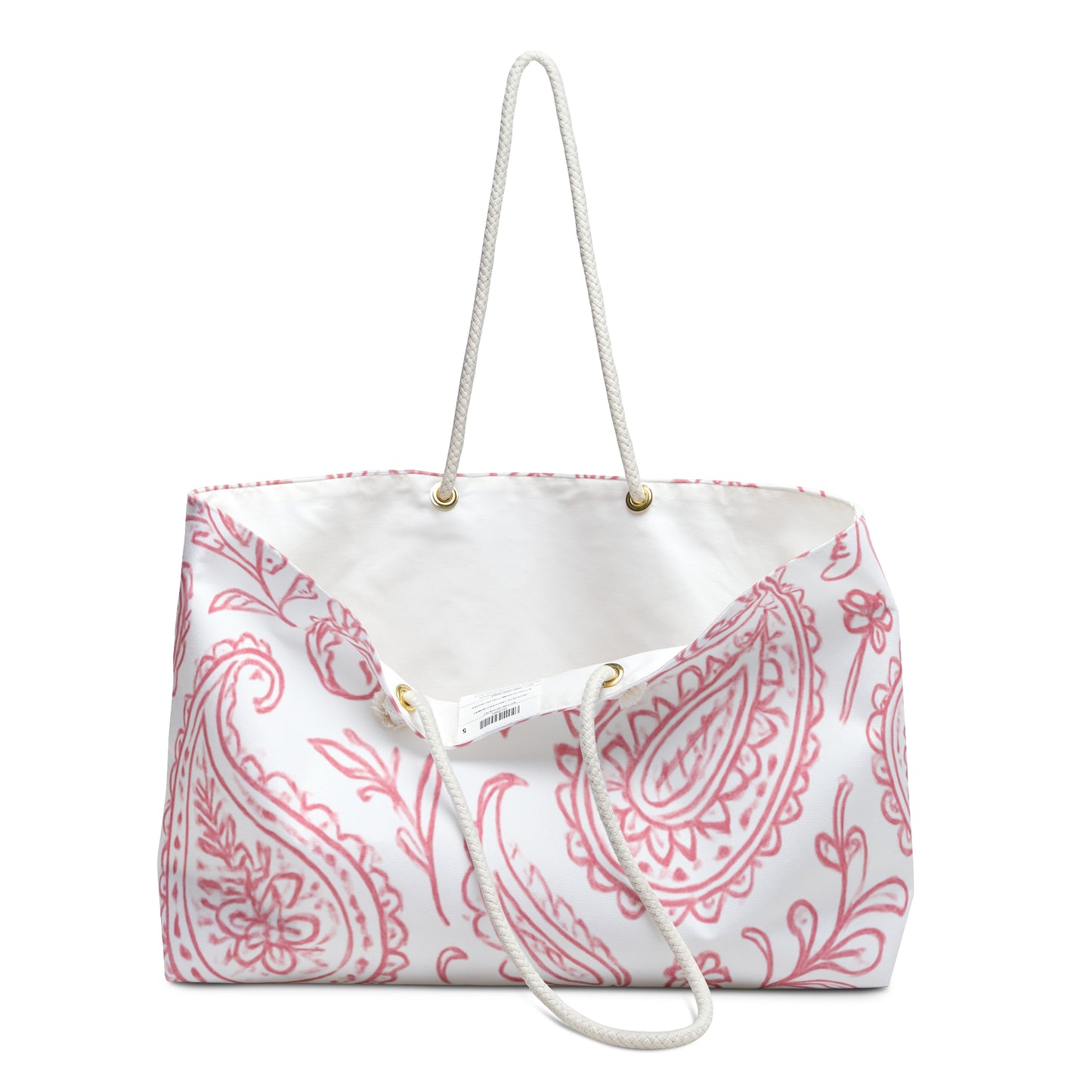 Pink Paisley Weekender Bag