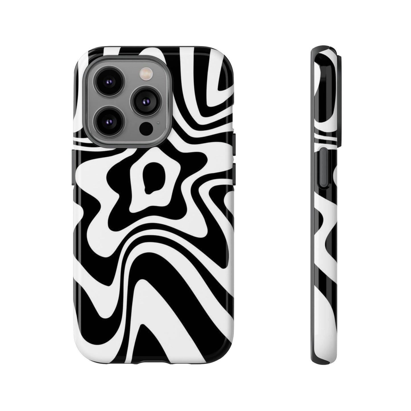 Black Swirl Phone Case
