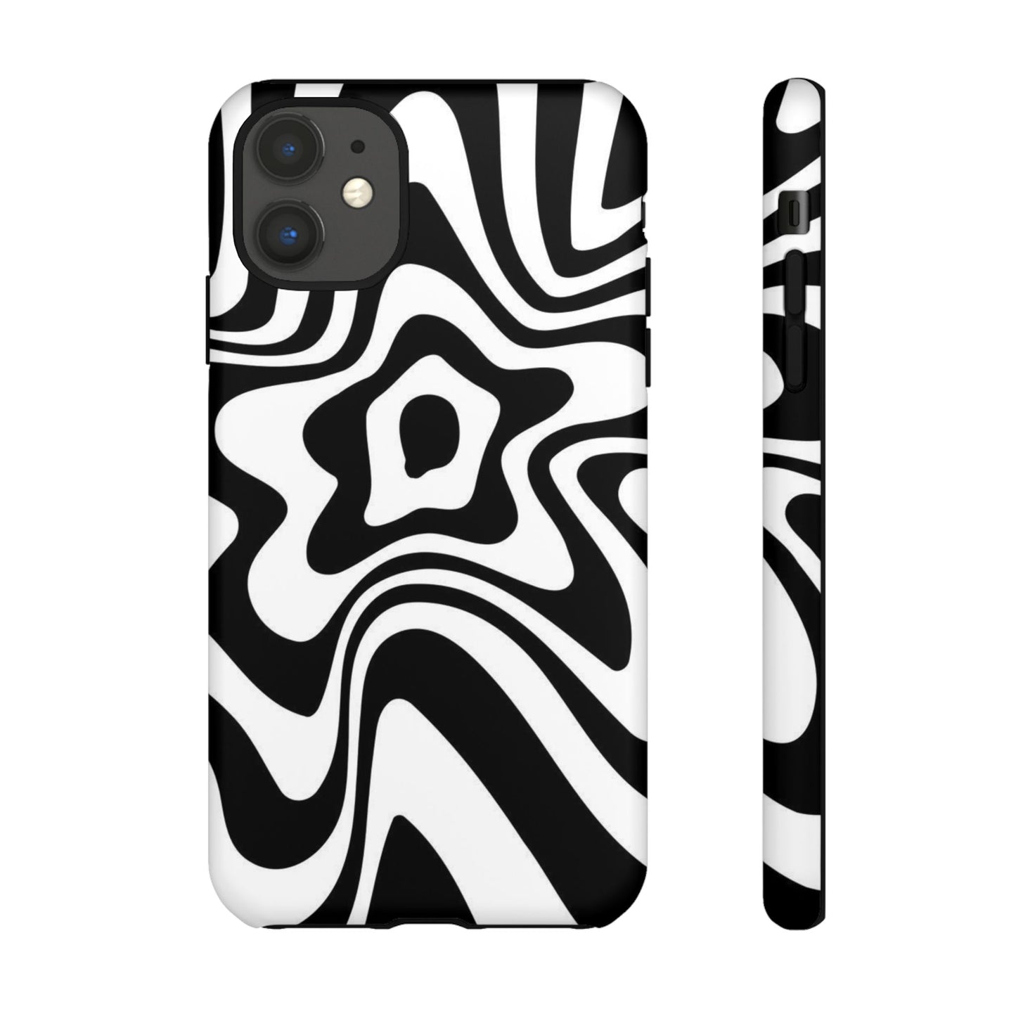 Black Swirl Phone Case