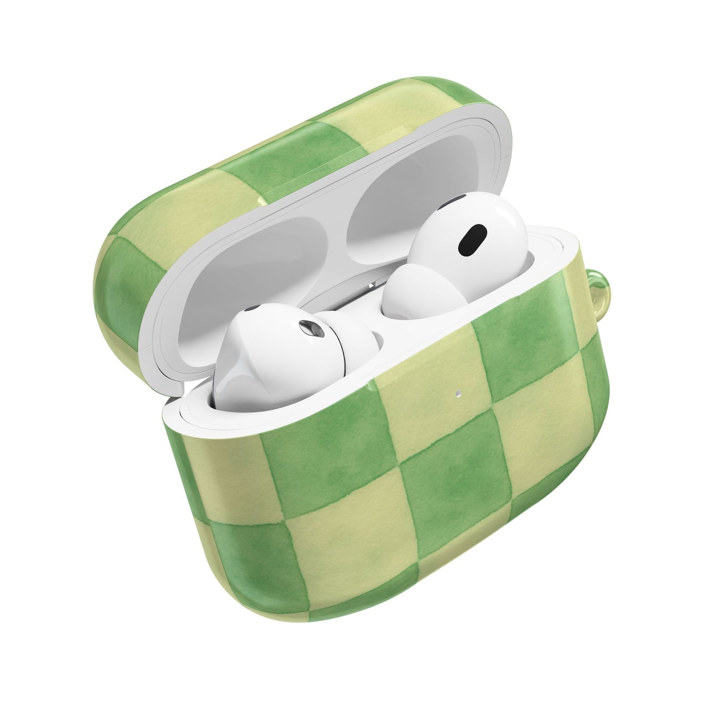 Green Checkered AirPod Case