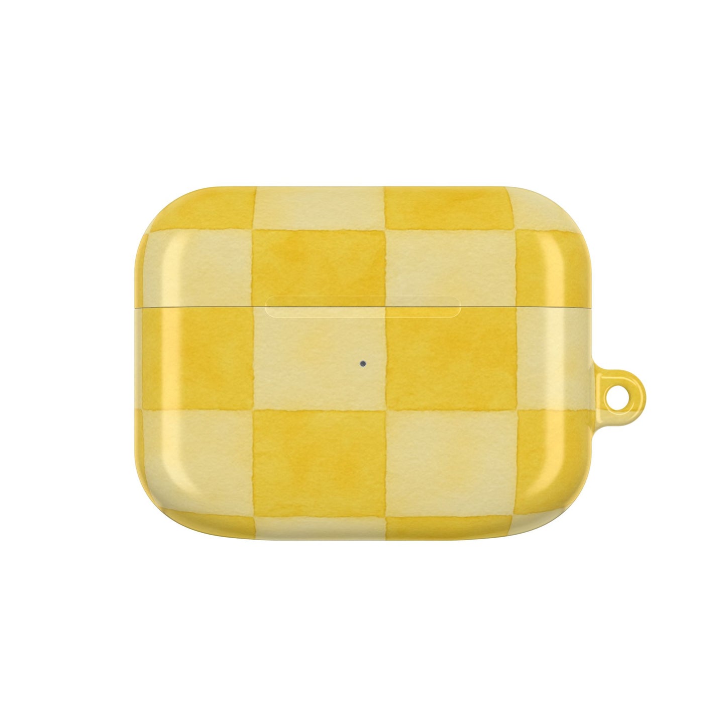 Yellow Checkered AirPod Case