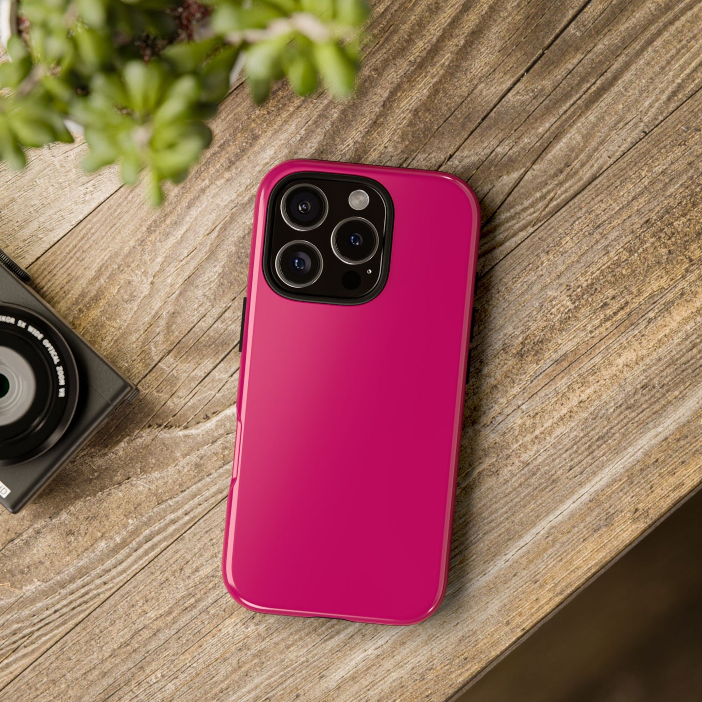 Hot Pink Tough Case- Personalizable