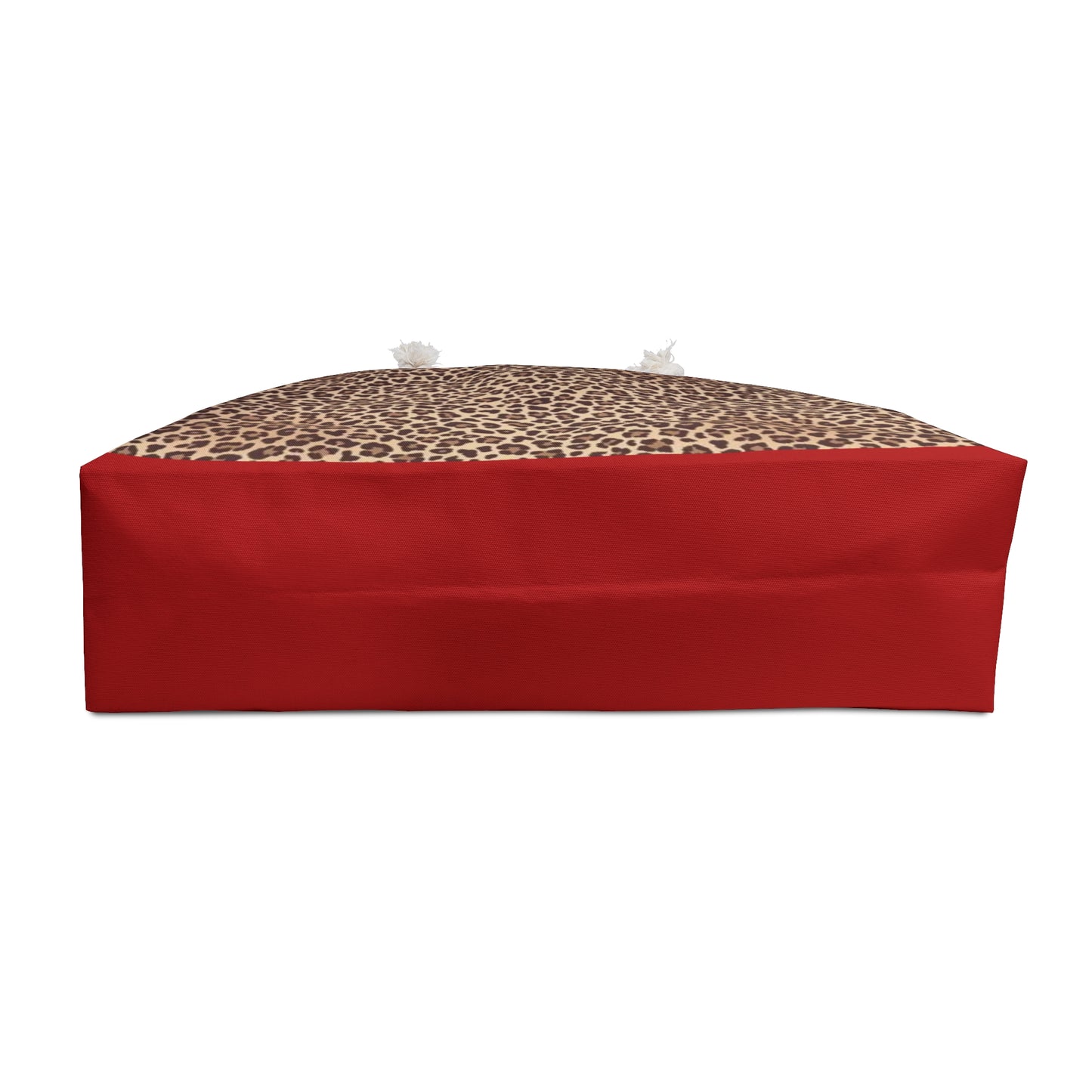 Red Leopard Print Weekender Bag