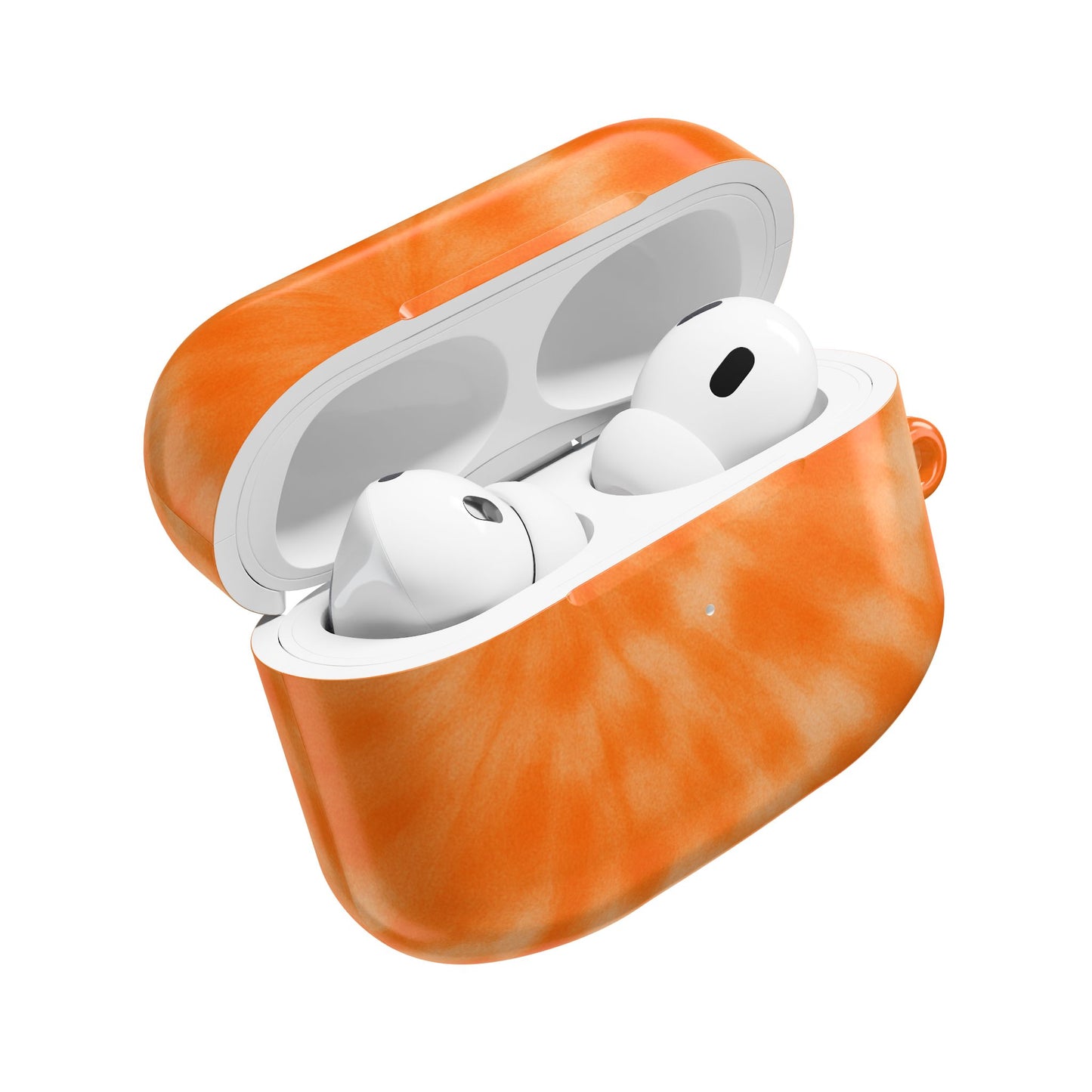 Orange Tie-Dye AirPod Case