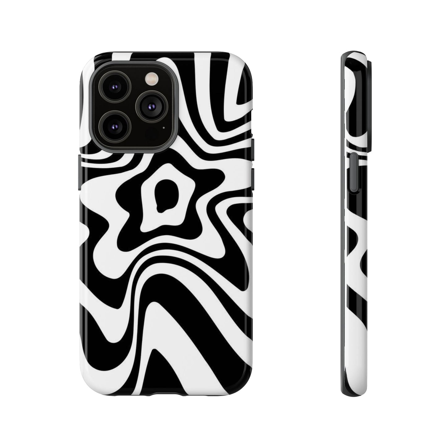 Black Swirl Phone Case