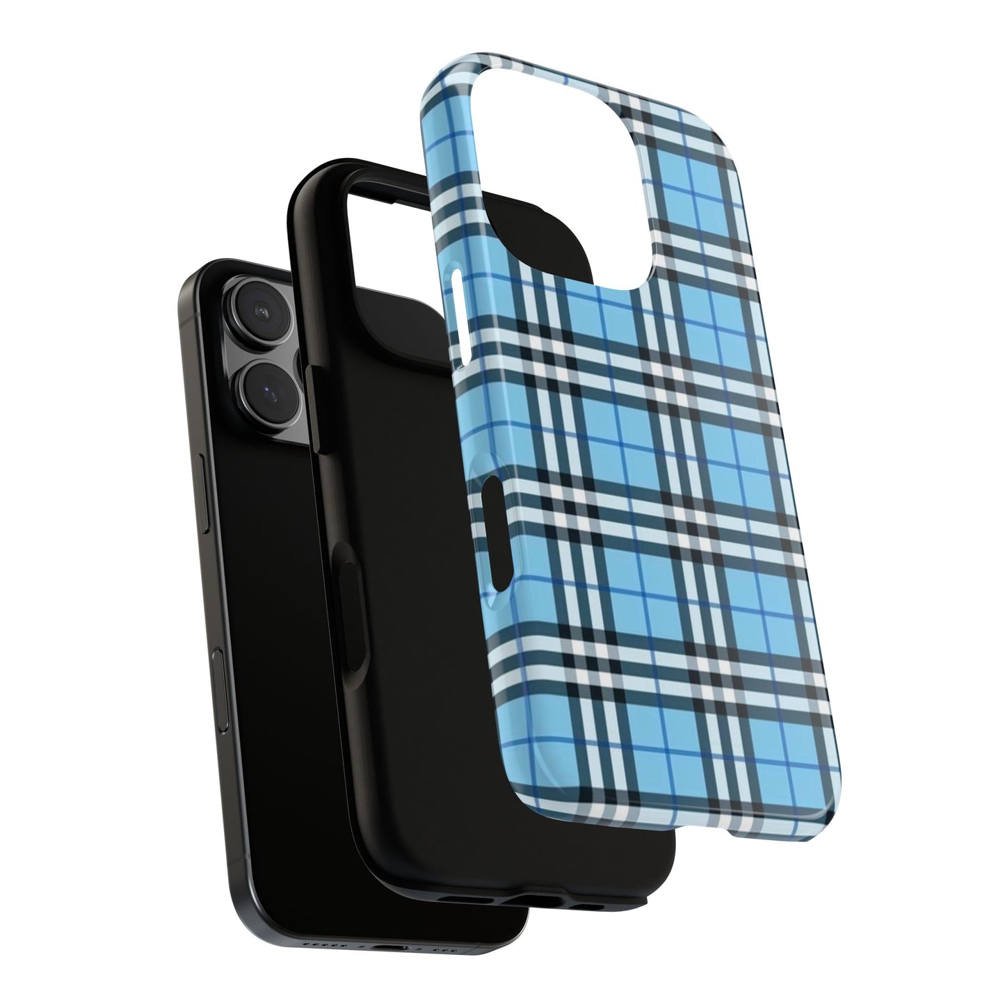 Blue Plaid Phone Case