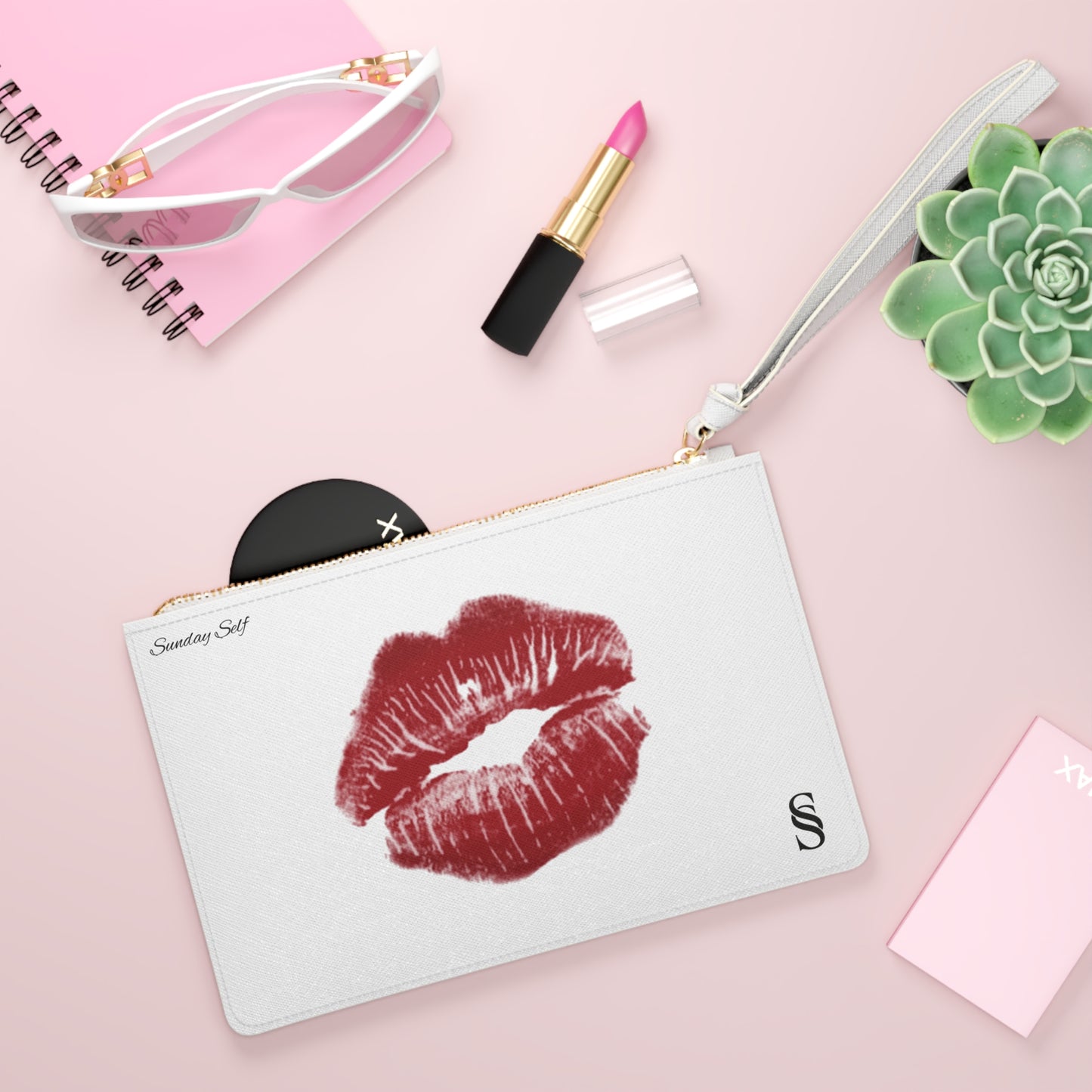 Kiss Clutch Bag