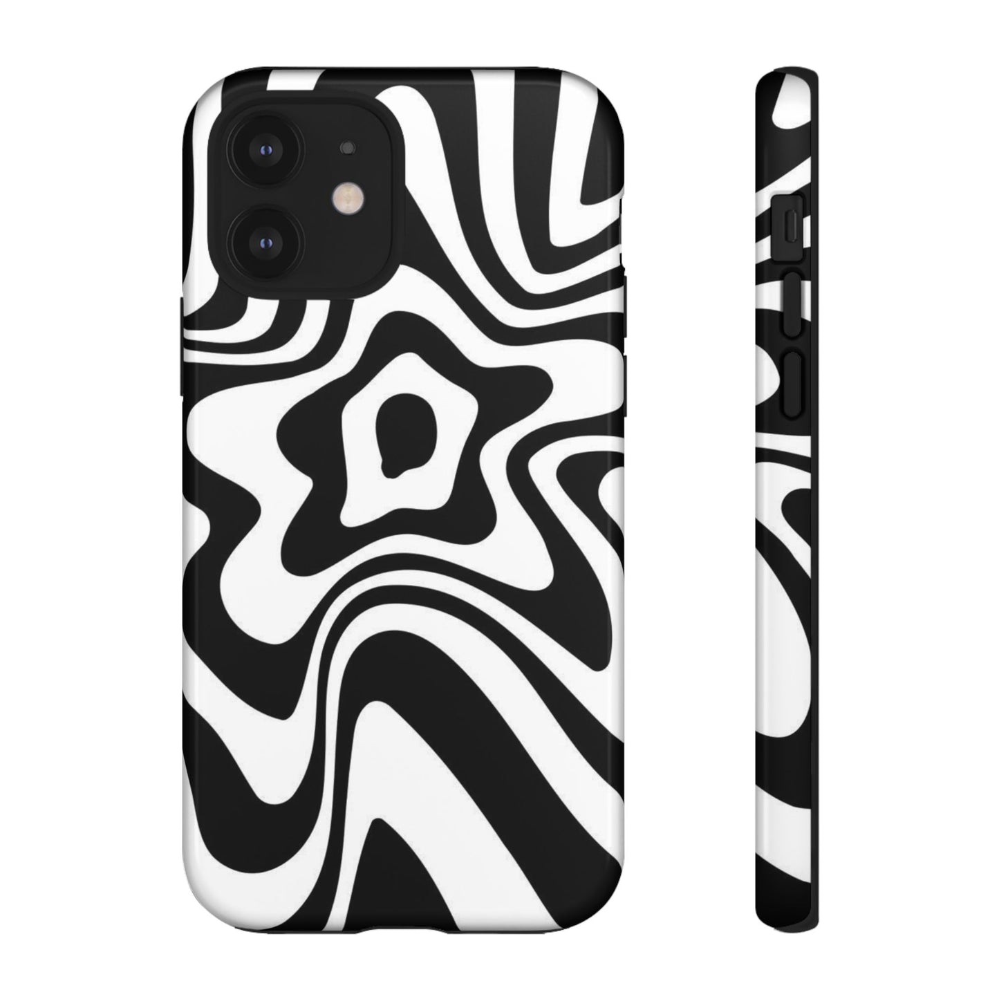 Black Swirl Phone Case