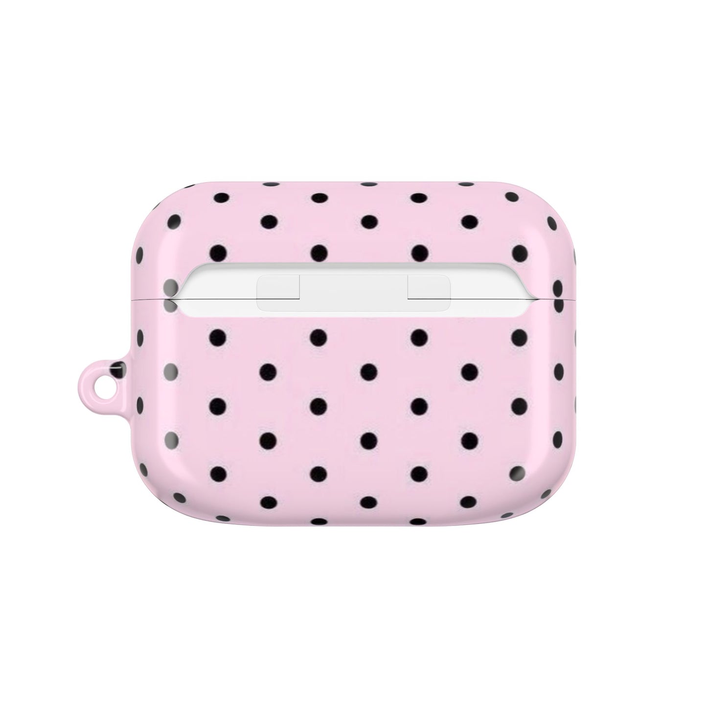 Pink Polka Dot AirPod Case