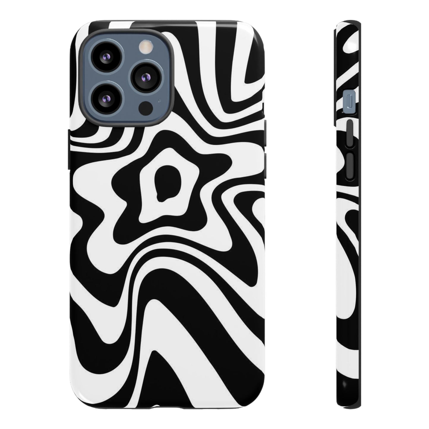 Black Swirl Phone Case