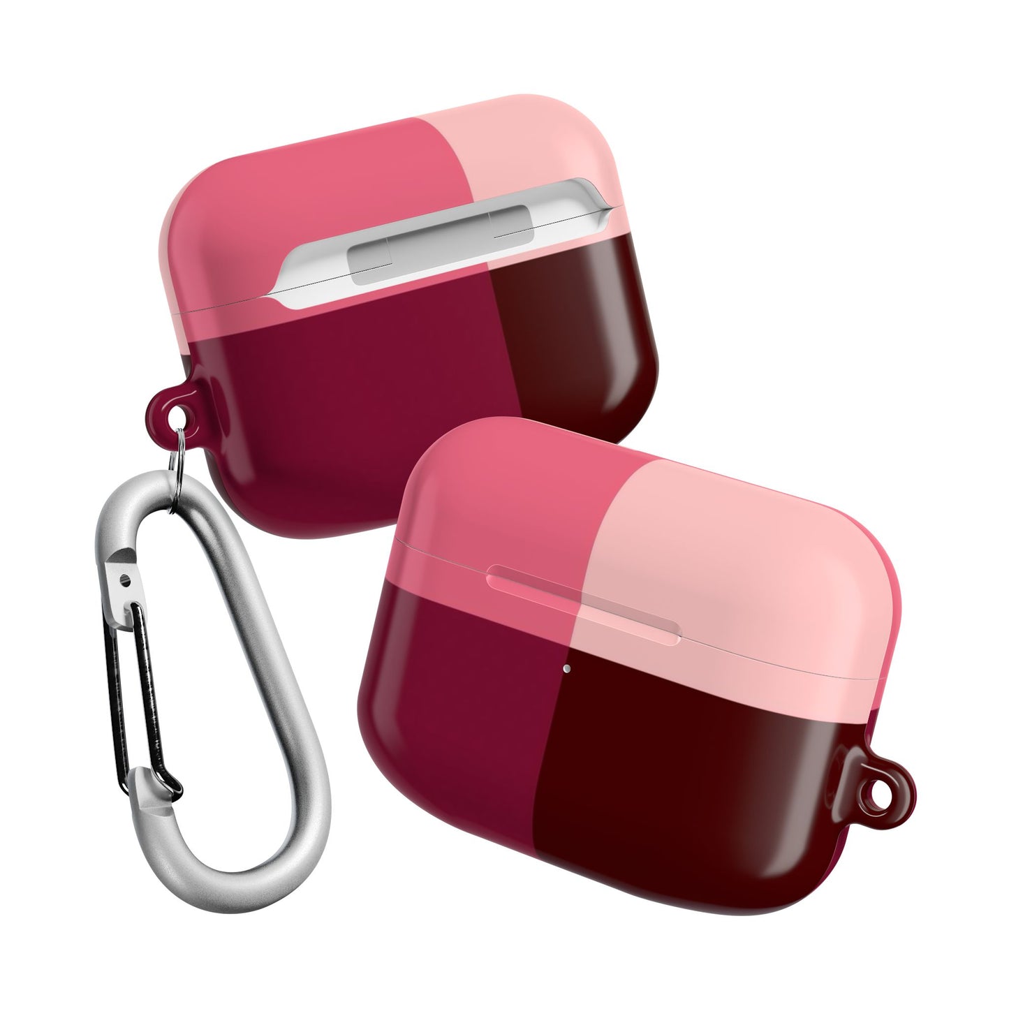 Berry Colorblock AirPod Case