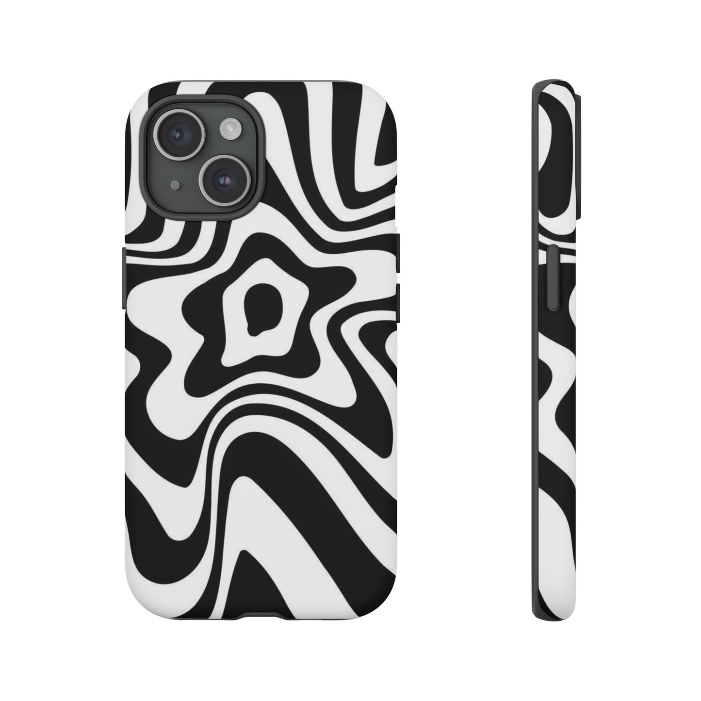 Black Swirl Phone Case