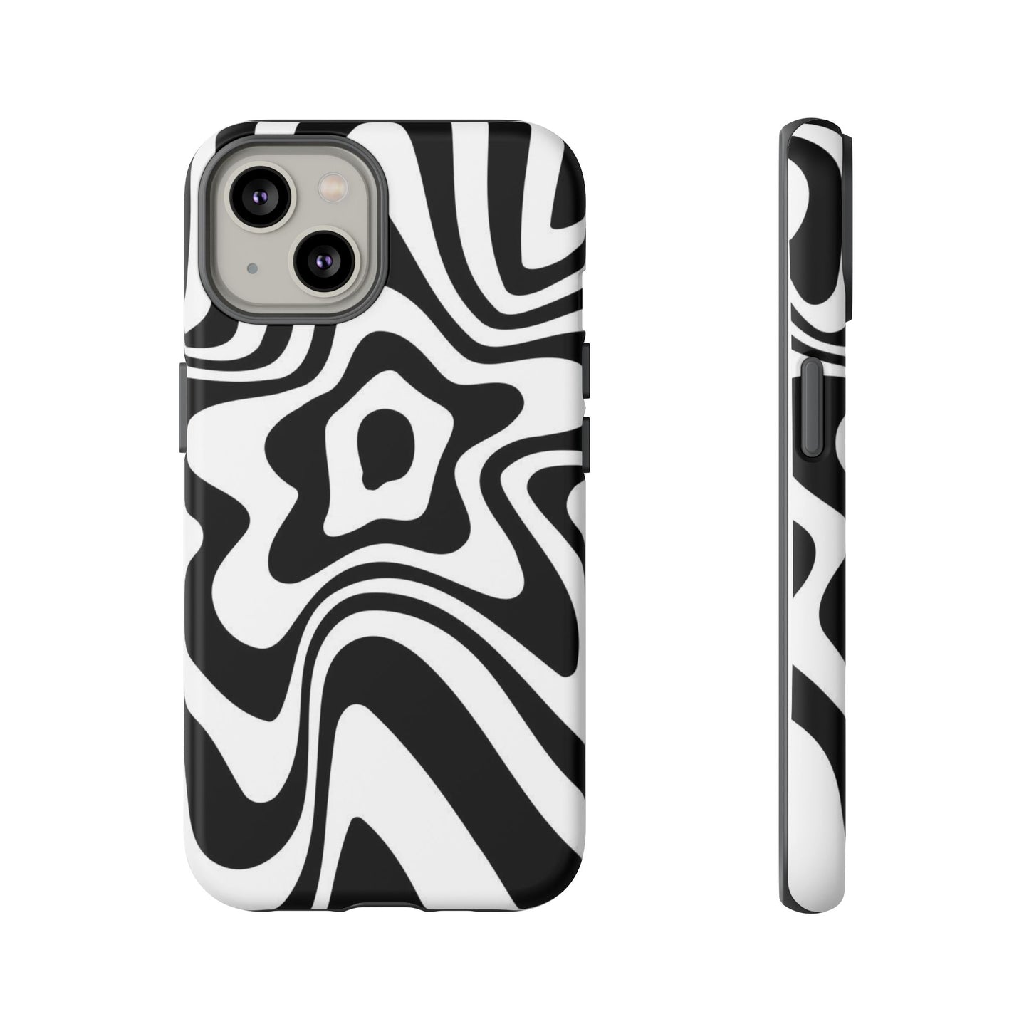 Black Swirl Phone Case