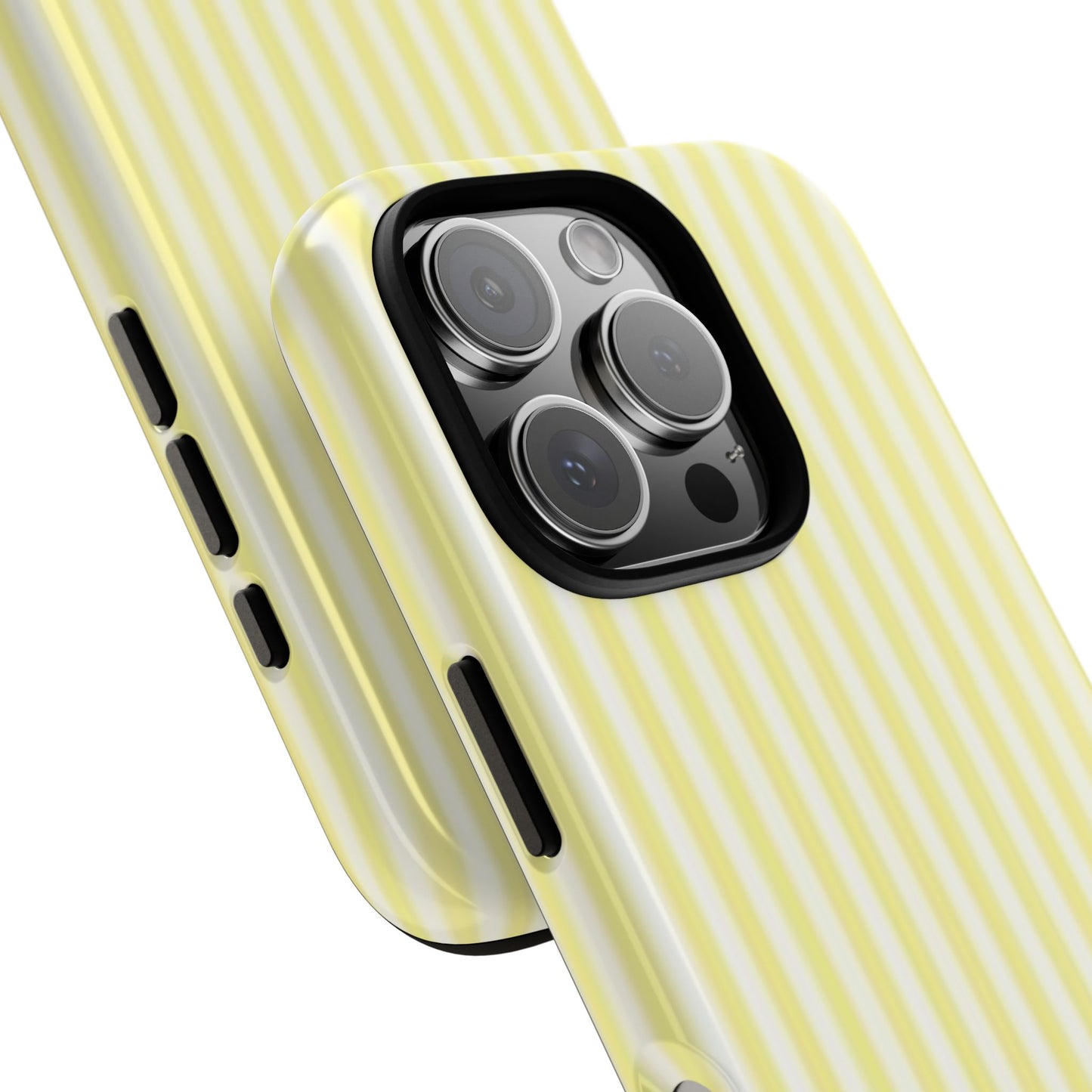 Yellow Stripe Phone Case- Personalizable