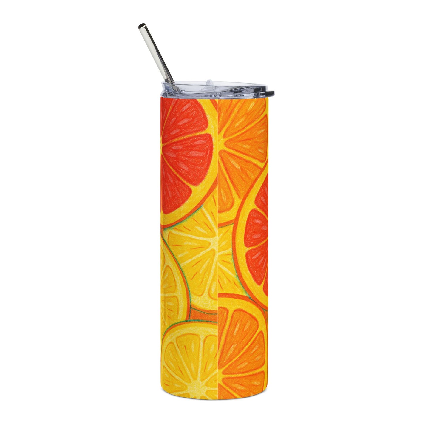 Citrus Stainless Steel Tumbler