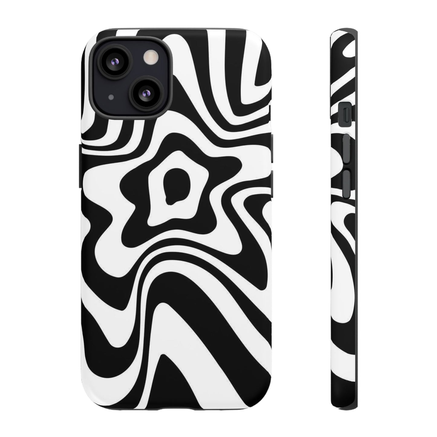 Black Swirl Phone Case