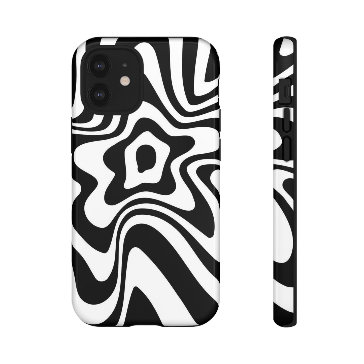 Black Swirl Phone Case