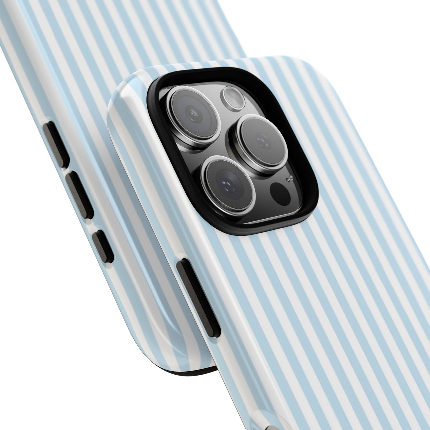 Blue Stripe Phone Case- Personalizable