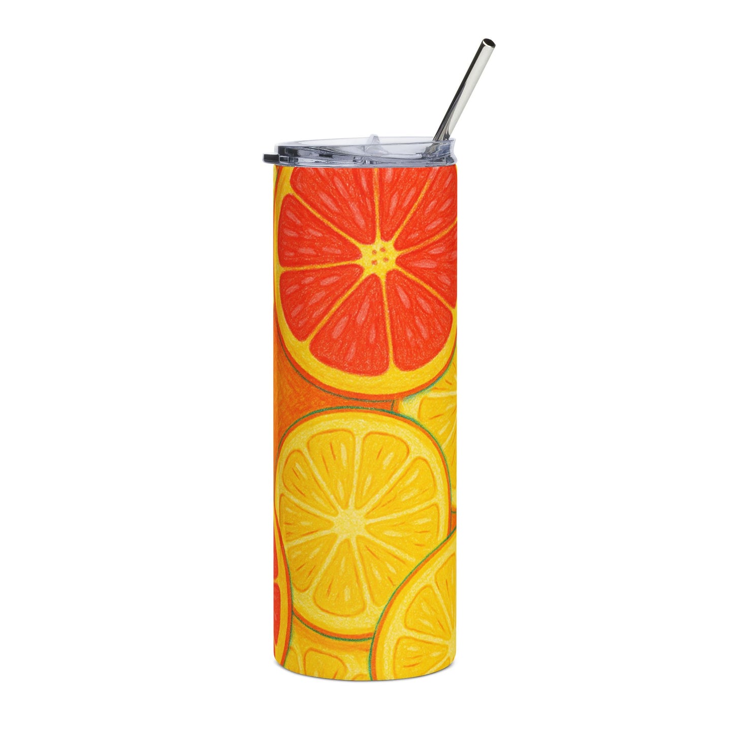 Citrus Stainless Steel Tumbler