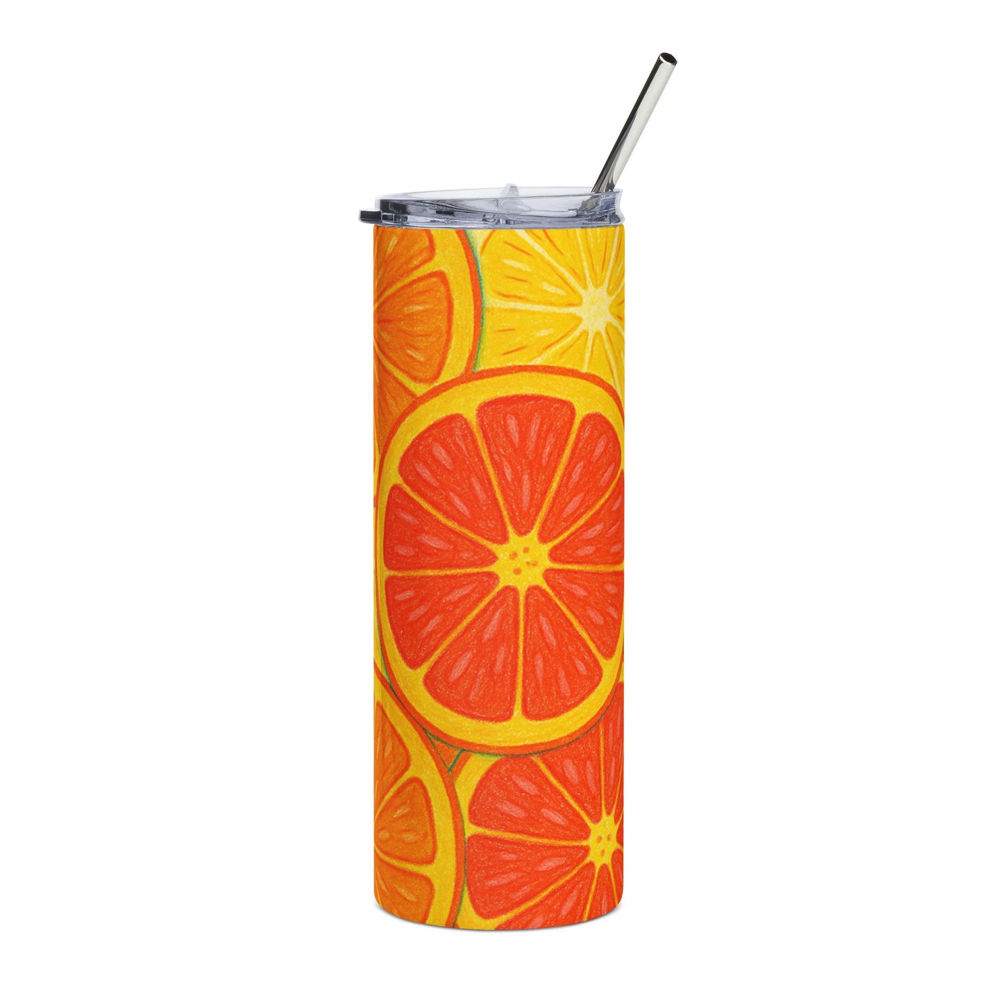 Citrus Stainless Steel Tumbler