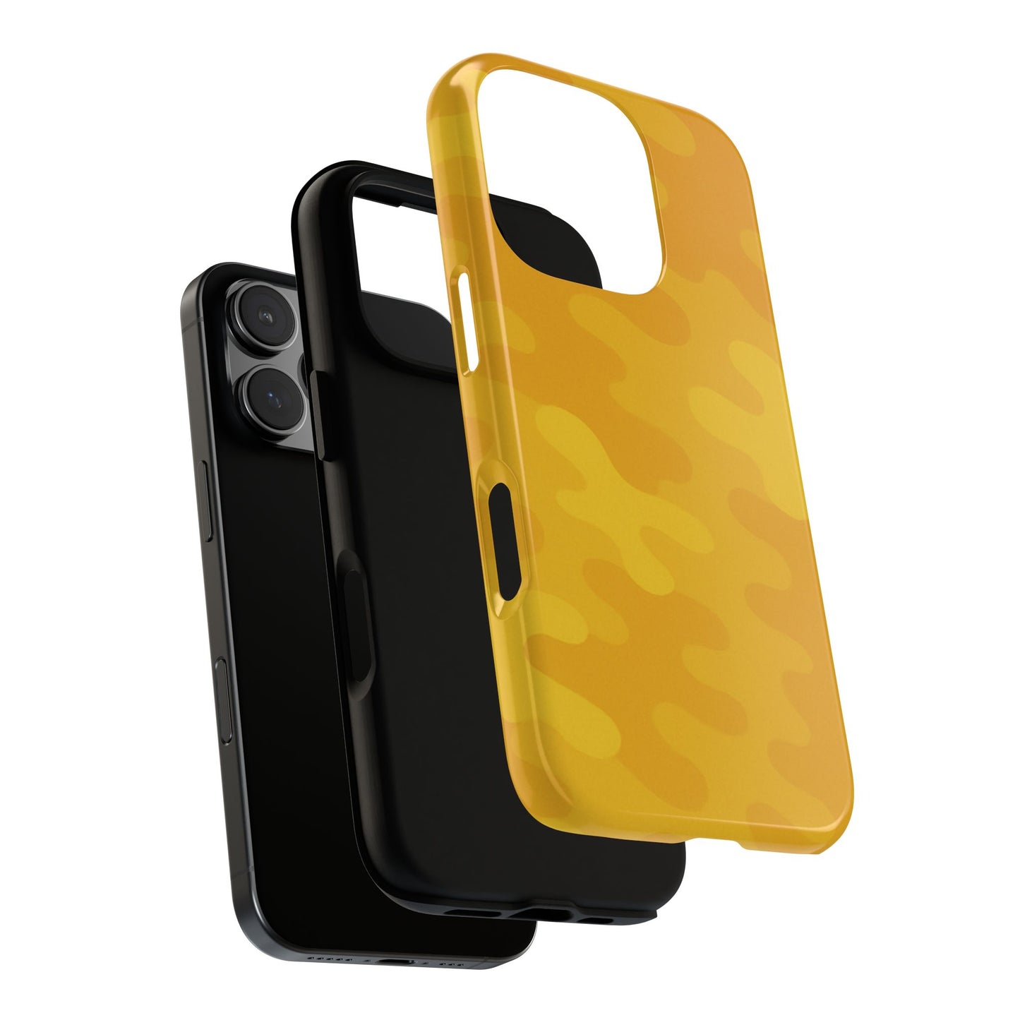 Yellow Camo Phone Case