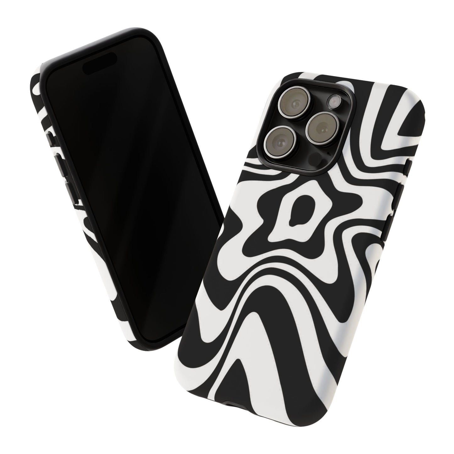 Black Swirl Phone Case