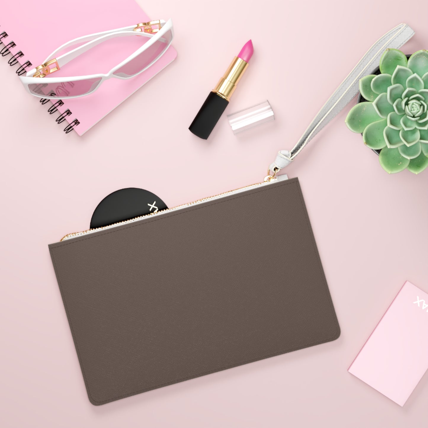 Cocoa Clutch Bag- Personalizable